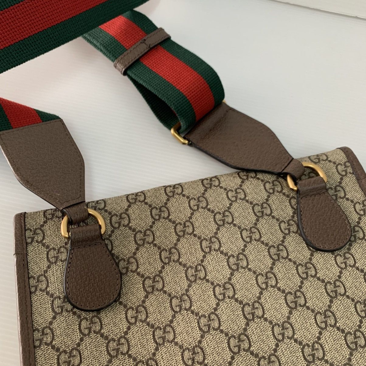Gucci GUCCI GG MONOGRAM SLING BAG PRE-OWNED Size ONE SIZE - 11 Thumbnail