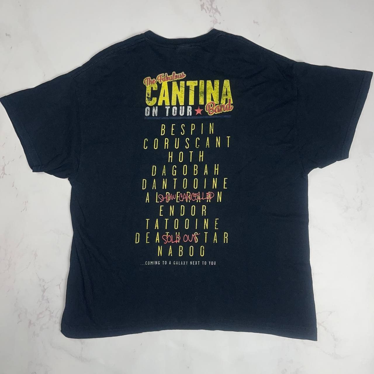 Vintage Star Wars The Fabulous Cantina Band On Tour T-shirt Sz XXL Size US XXL / EU 58 / 5 - 8 Thumbnail