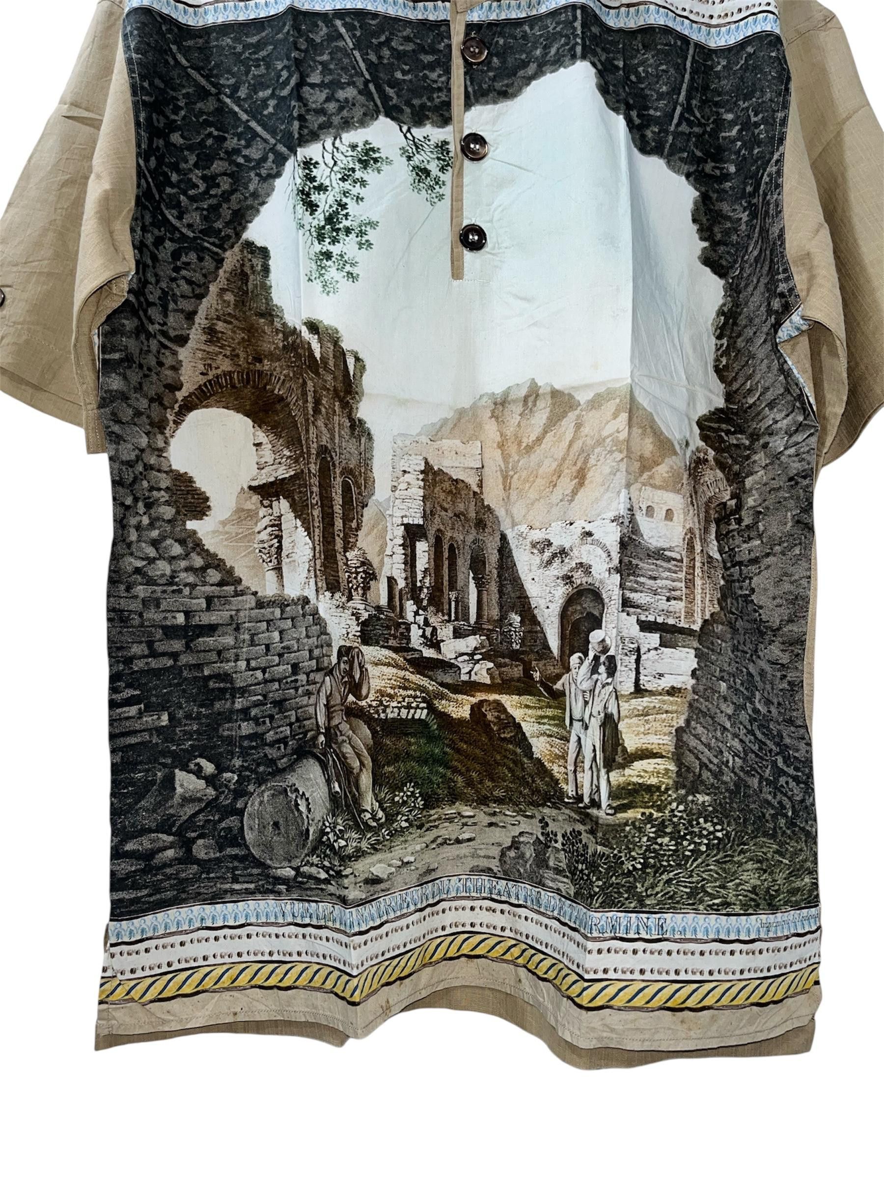 Dolce & Gabbana 💥Rare💥Dolce & Gabbana SS14 Runaway Button Shirt Size US L / EU 52-54 / 3 - 4 Thumbnail