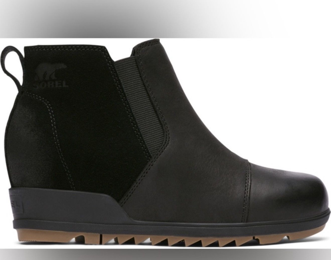 SOREL NEW Women’s Sorel Evie II Chelsea Bootie Black Size 11 Size US 11 / IT 41 - 1 Thumbnail