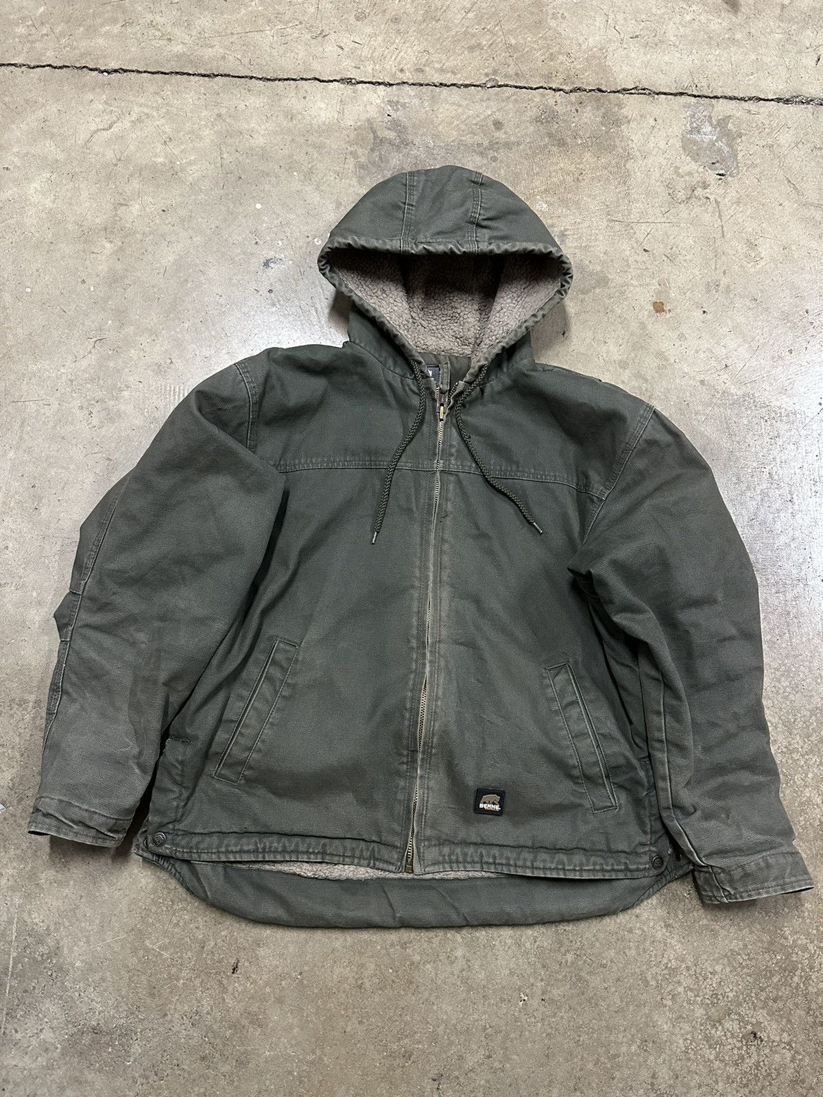 Army Green Carpenter Jacket