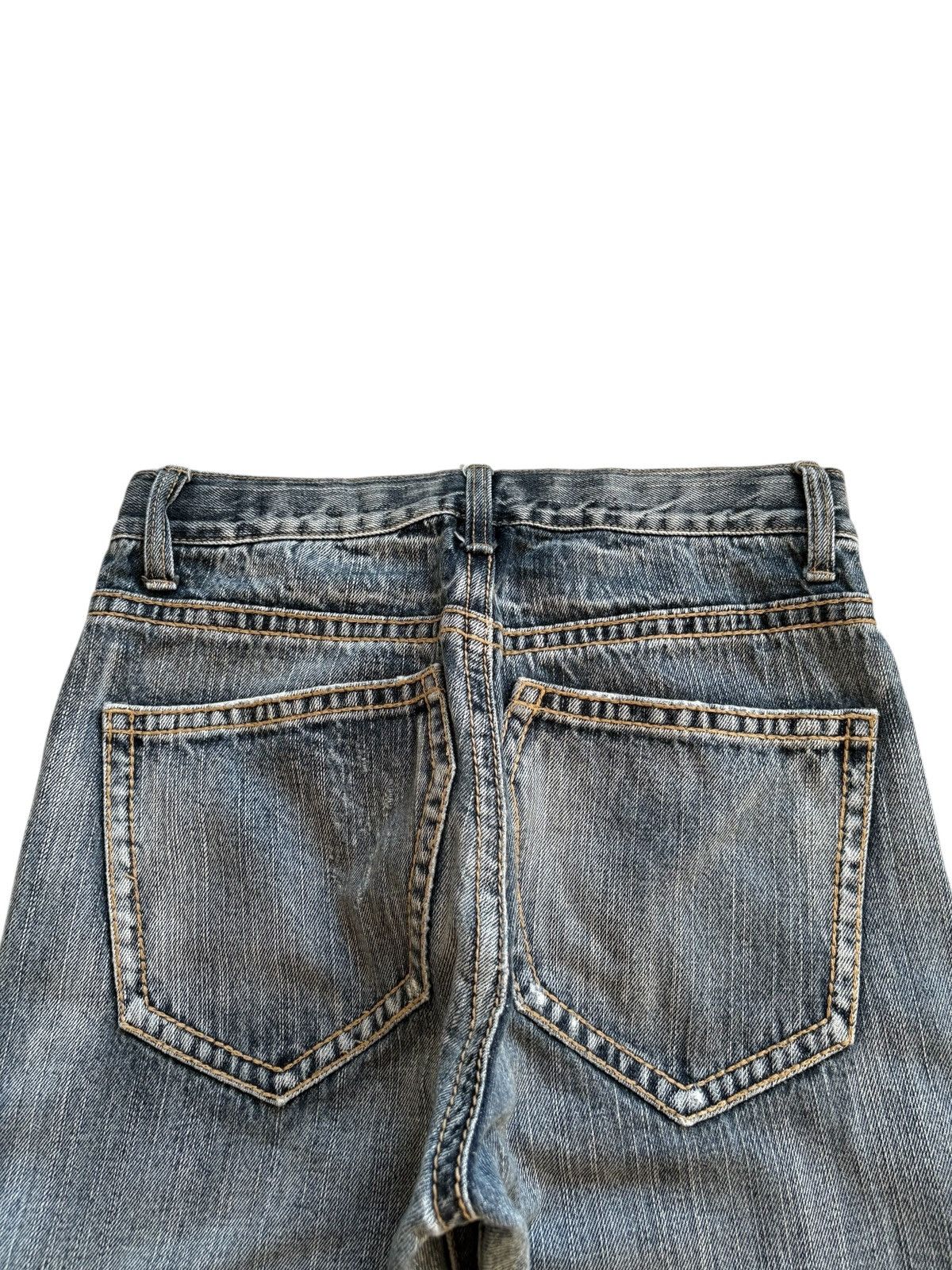 Japanese Brand Vintage Japanese Brand Faded Wash Distressed Rip Loose Jean Size US 27 - 8 Thumbnail