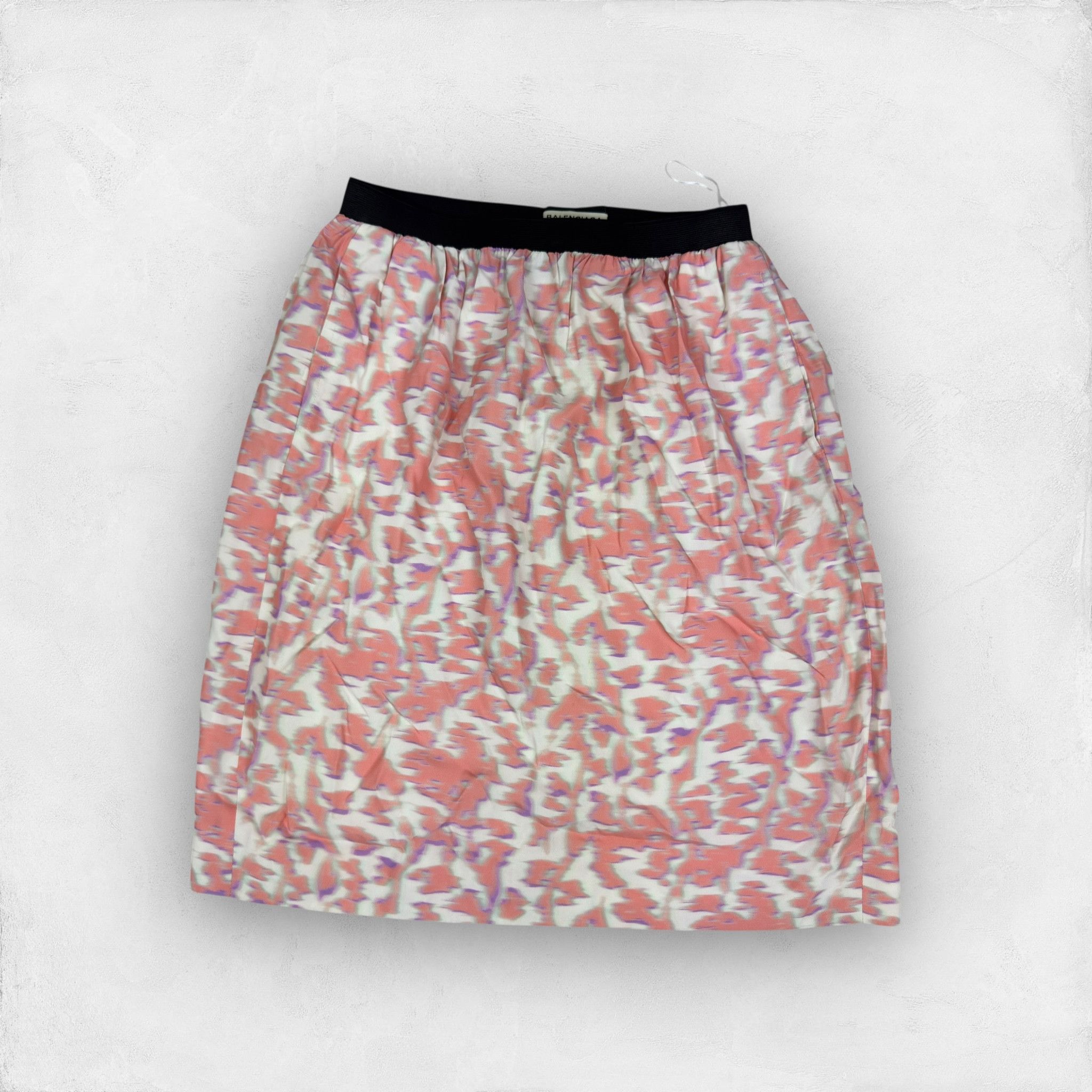 Balenciaga Balenciaga Paris Womens Multi Knee Length A-Line Skirt 44 Size 30" / US 8 / IT 44 - 1 Thumbnail