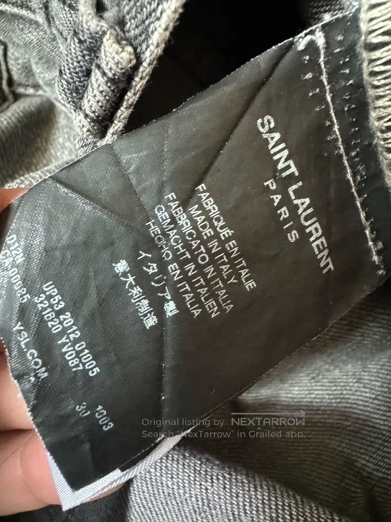 Saint Laurent Paris Saint Laurent Paris jeans Size US 30 / EU 46 - 5 Thumbnail