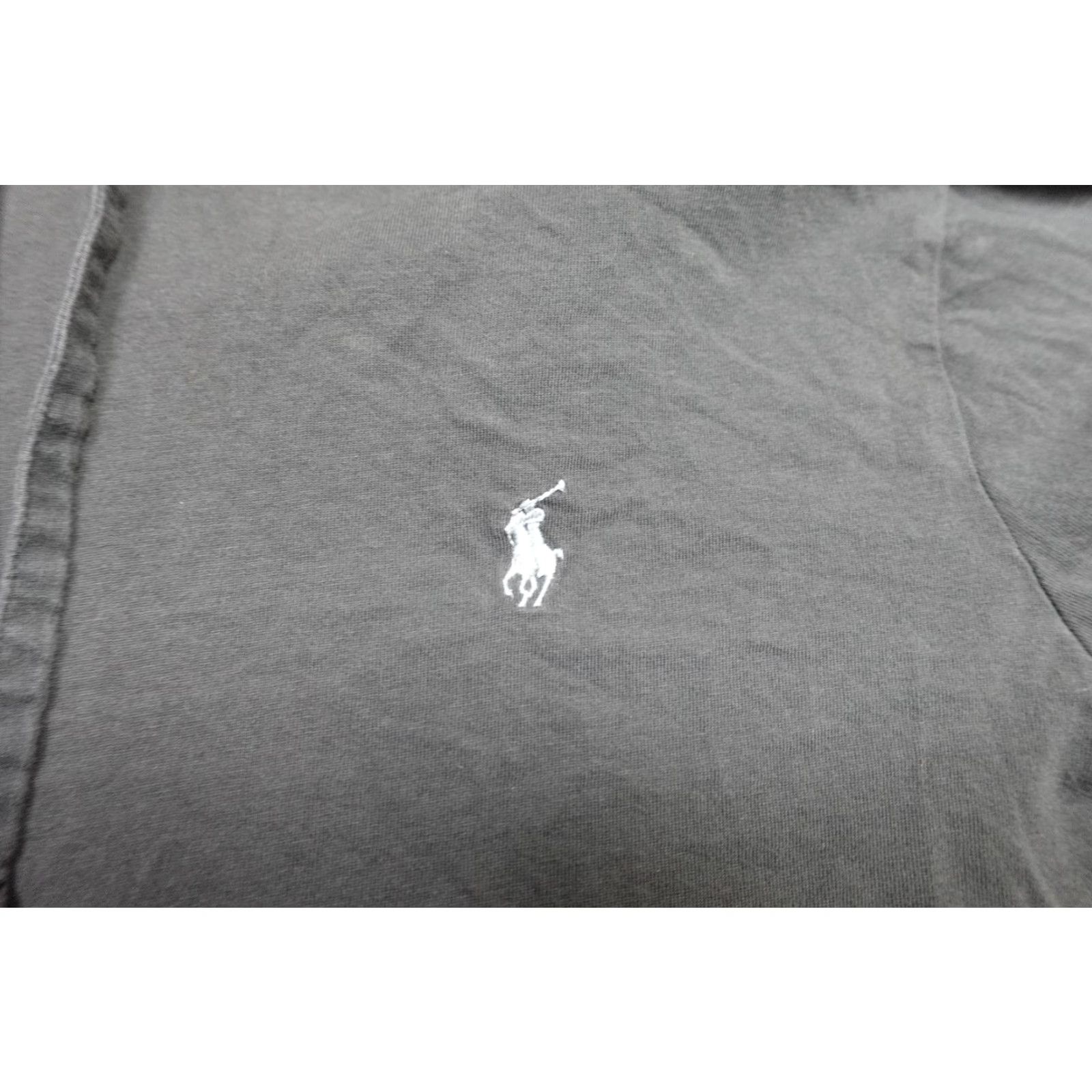 Polo Ralph Lauren Polo Ralph Lauren Hoodie Mens Large Gray Lightweight Pullover Long Sleeve Logo Embroidered Size US L / EU 52-54 / 3 - 2 Thumbnail