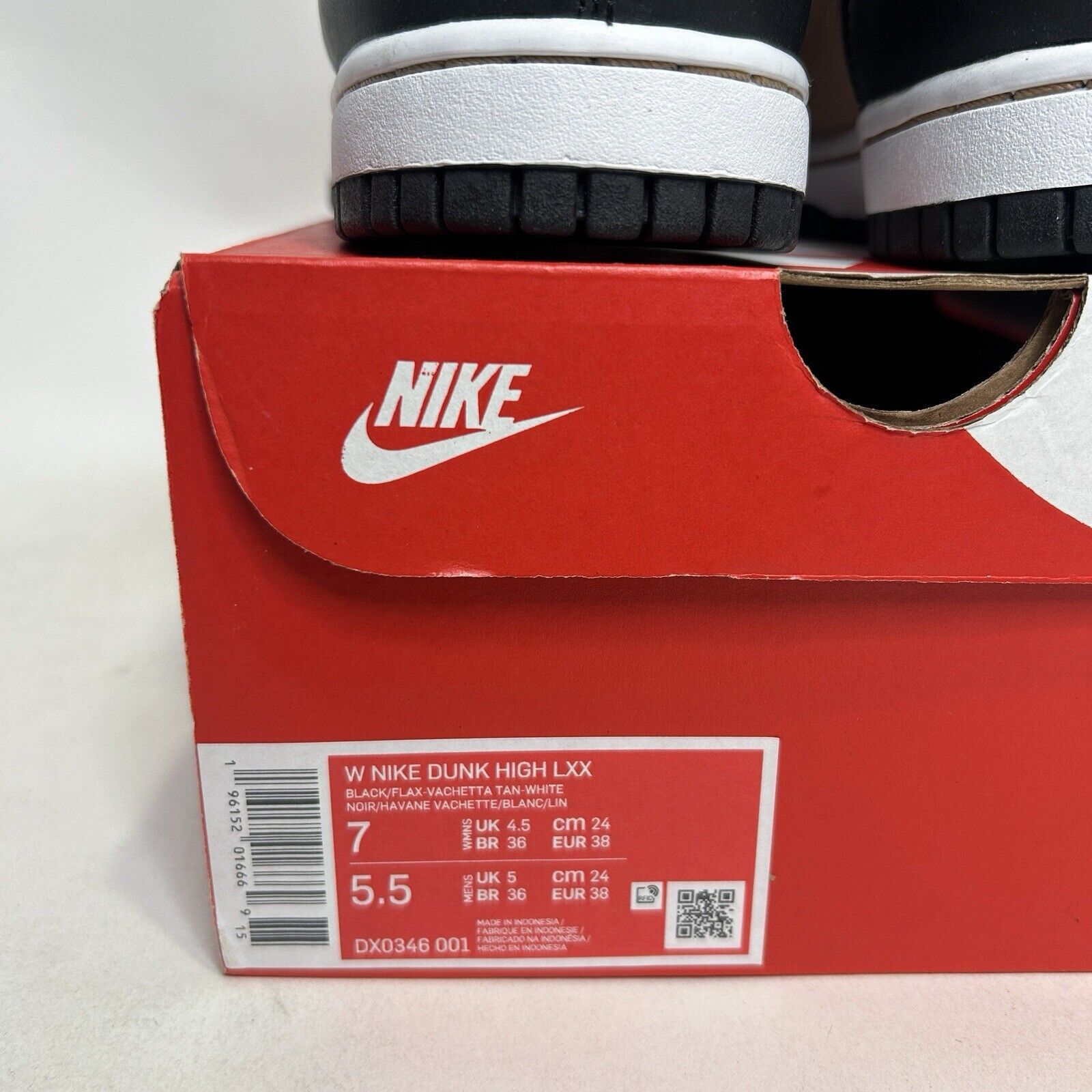 Nike Nike Dunk High WMNS LXX “Flax/Vachetta Tan” 2024 Size US 7 / IT 37 - 5 Thumbnail