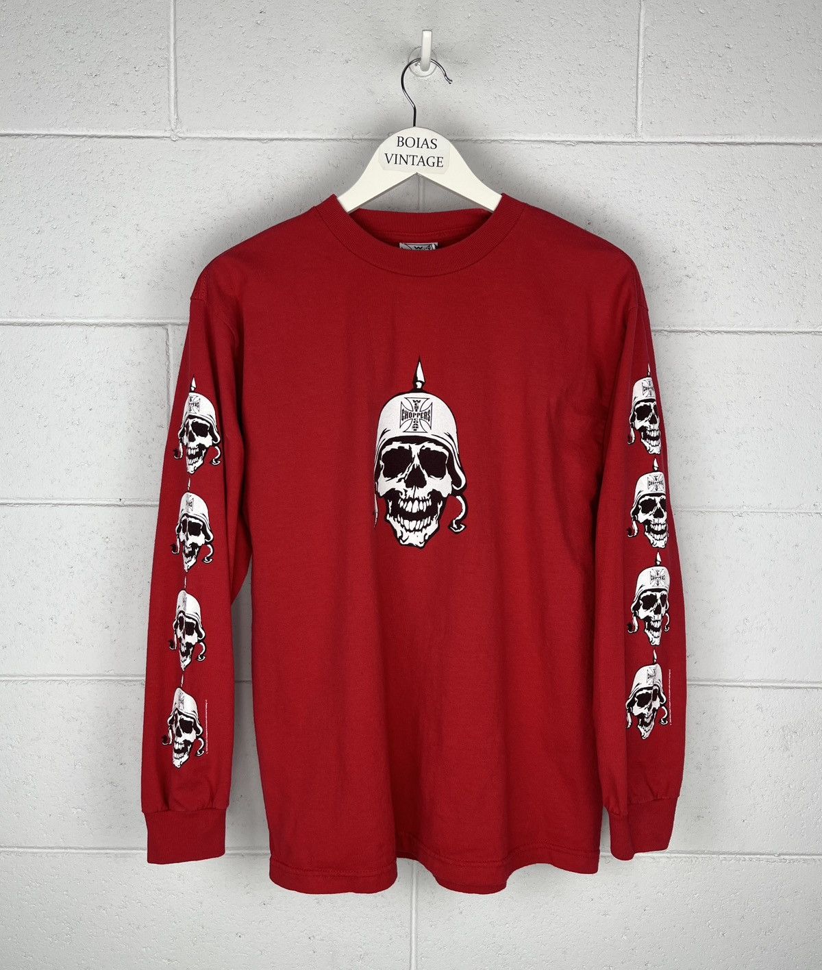 West Coast Choppers Vintage Longsleeve Red