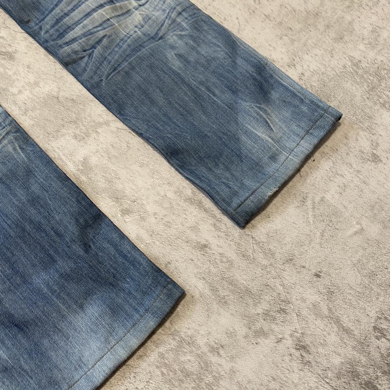 Other Blue and white embroidered denim jeans #denim Rap Size US S / EU 44-46 / 1 - 6 Thumbnail