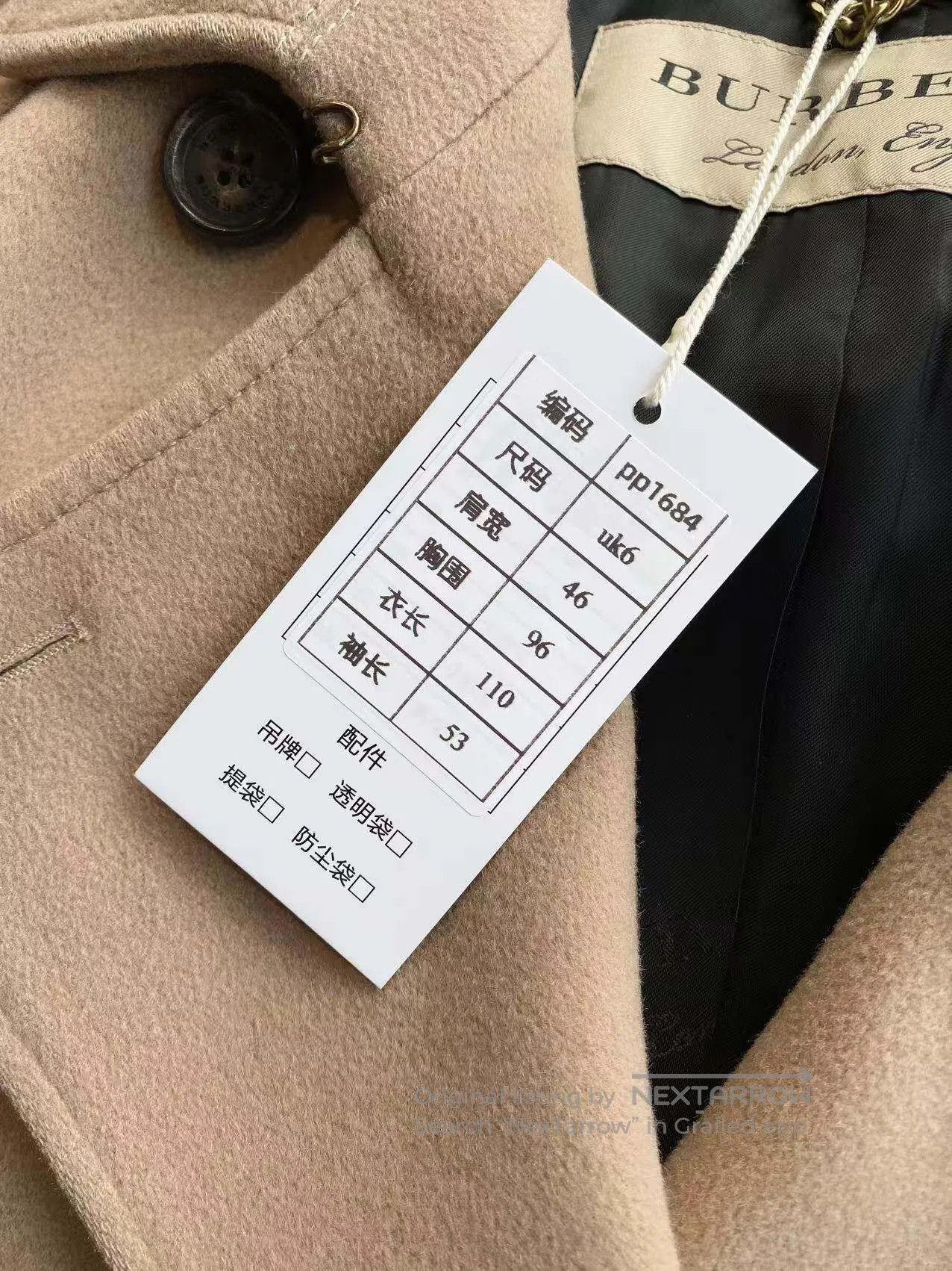 Burberry Burberry double-breasted coat| Size XS / US 0-2 / IT 36-38 - 6 Thumbnail