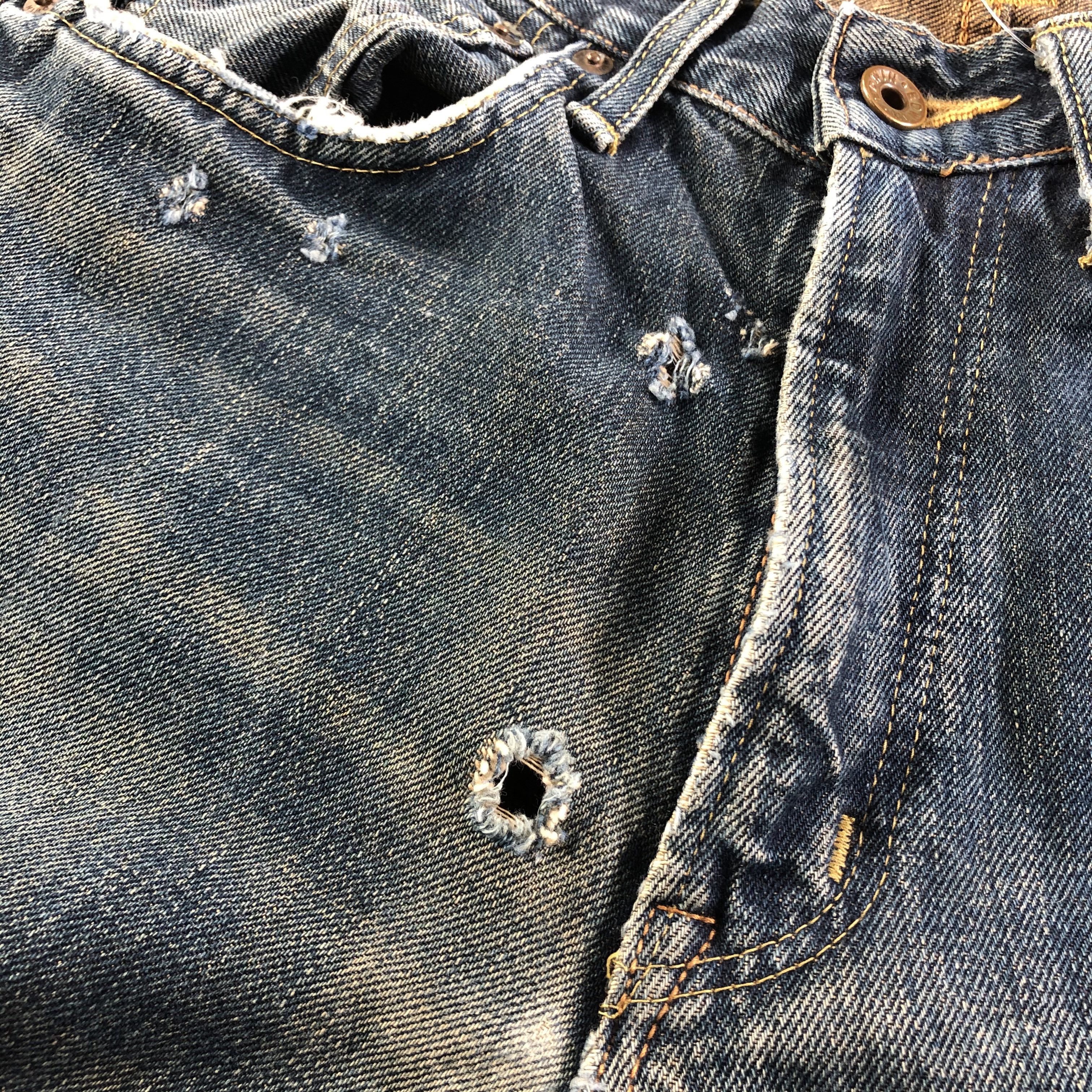 Edwin Vintage Blue Wash Edwin 505 Selvedge Jeans-JM3652 Size US 29 - 9 Thumbnail