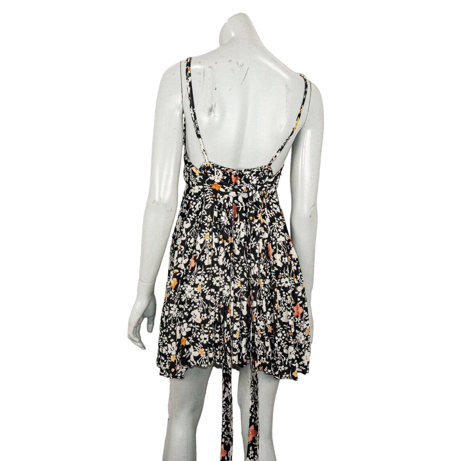 Free People Free People Kaley Mini Dress in Black Floral Multi NWT 6 Size M / US 6-8 / IT 42-44 - 4 Thumbnail