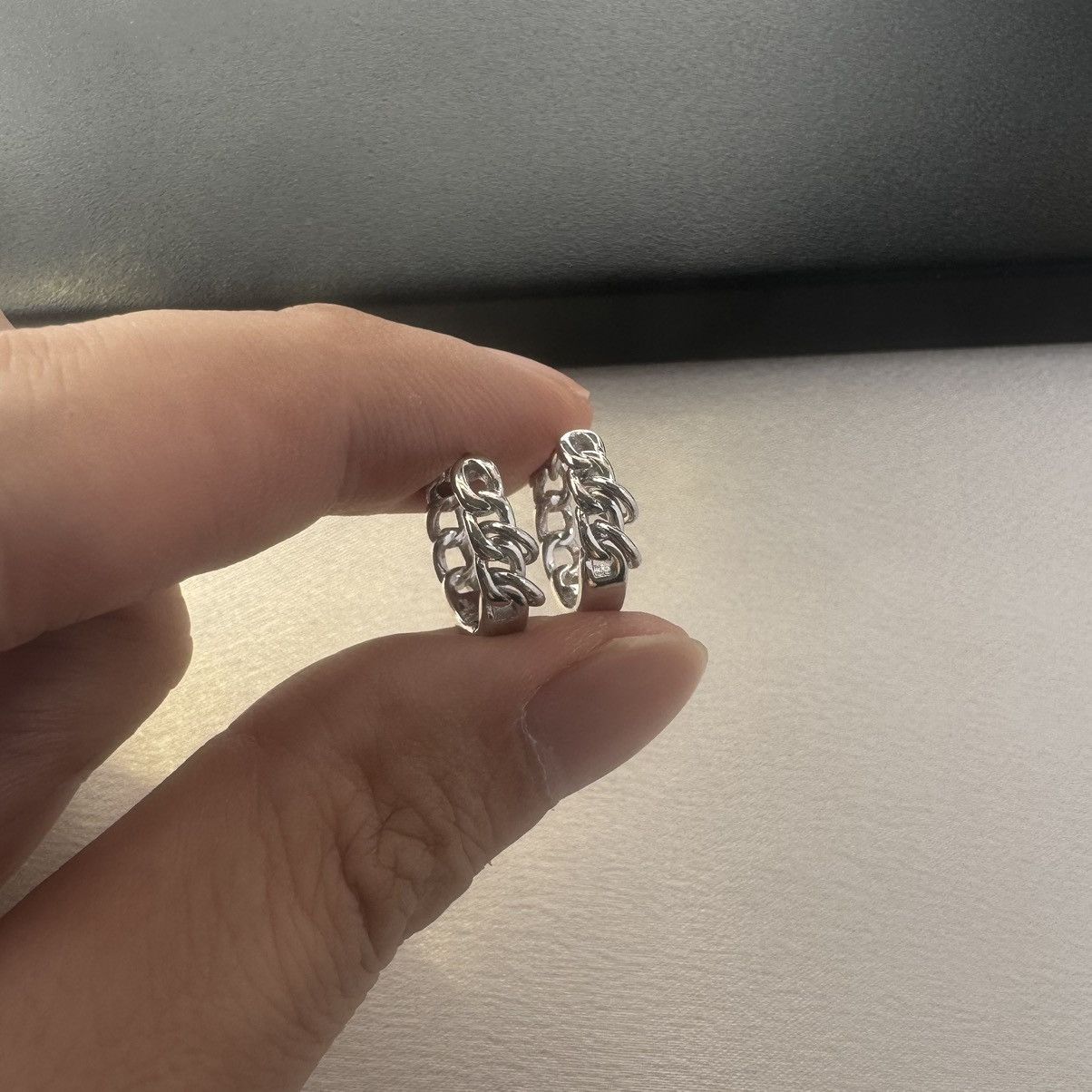 Other Small Hoop Earrings for Men Women Streetwear Unisex Style Size ONE SIZE - 5 Thumbnail