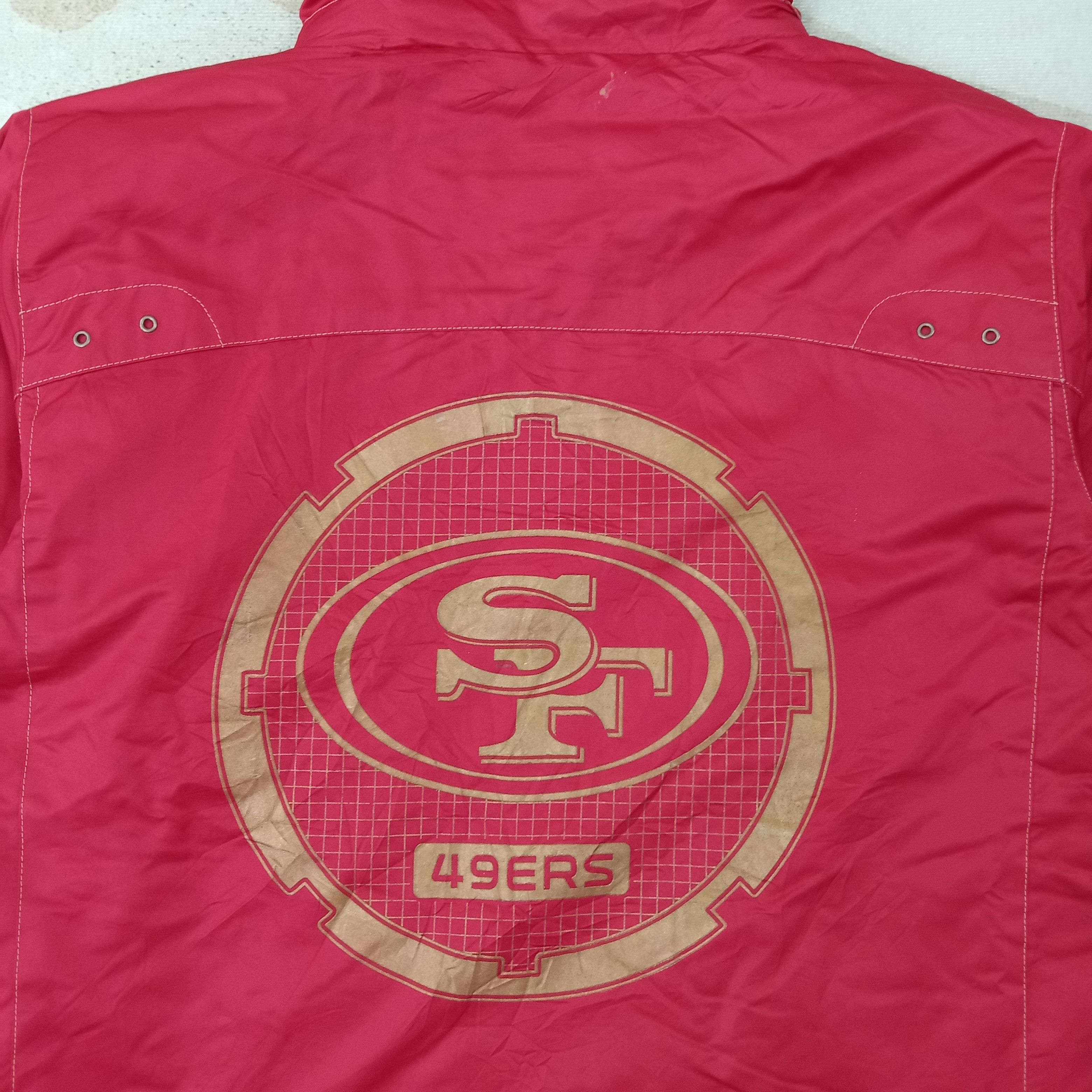 NFL San Francisco 49ers Football Jacket C256N17 Size US L / EU 52-54 / 3 - 2 Thumbnail