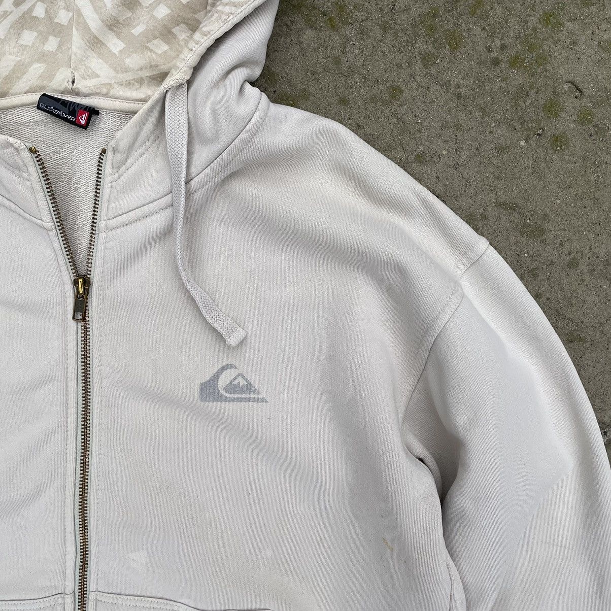 Quiksilver Vintage Quicksilver Zip Hoodie Big Logo Distressed Y2K USA Size US M / EU 48-50 / 2 - 11 Thumbnail
