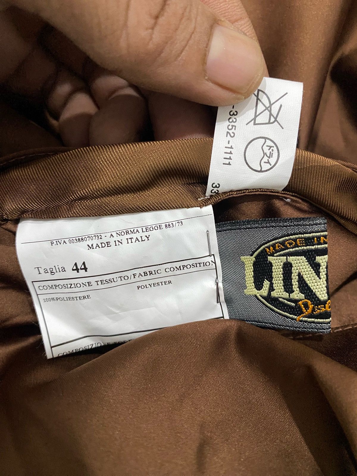Japanese Brand Japanese Brand linea Reversible Jacket Made in italy Size US L / EU 52-54 / 3 - 6 Thumbnail