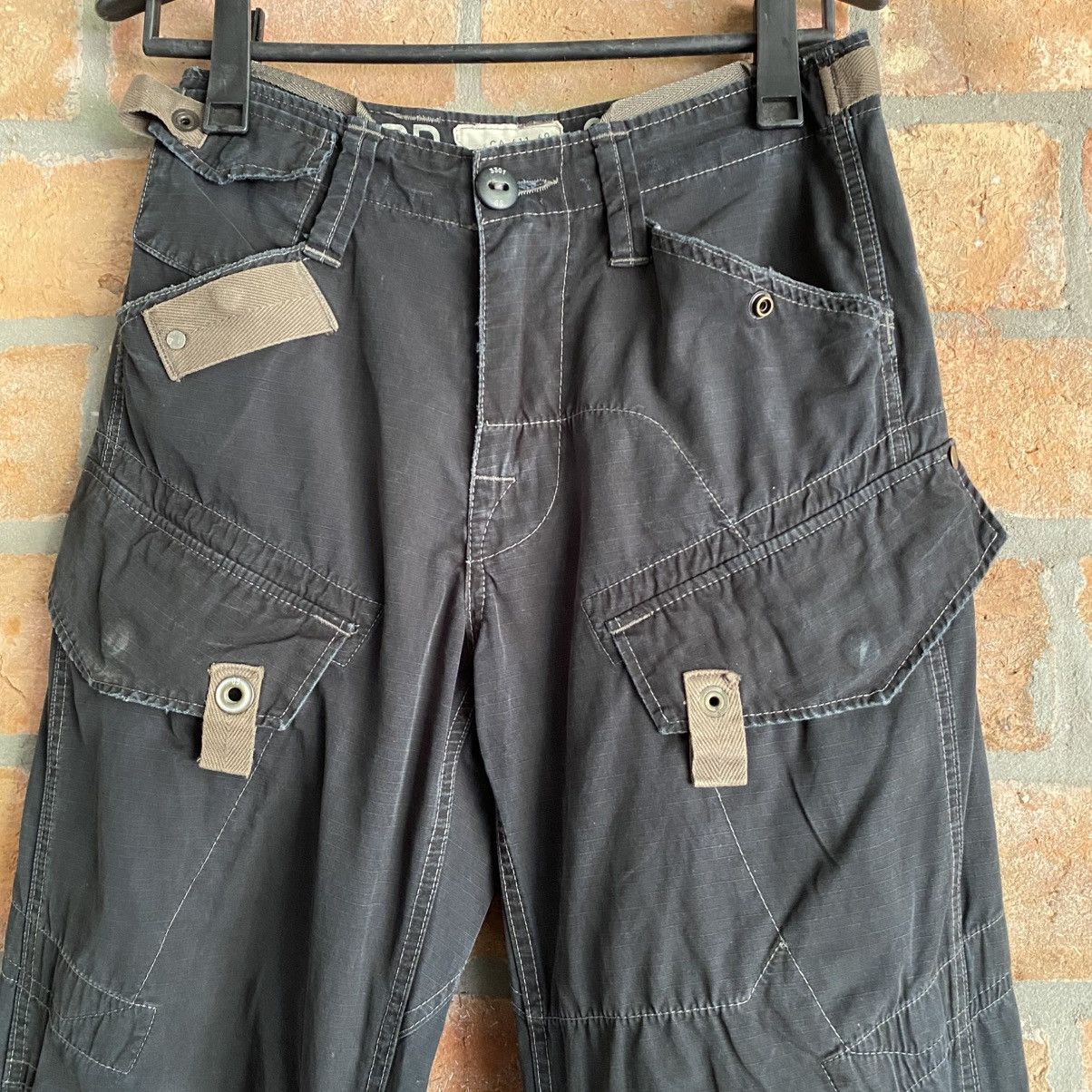 G-Star G-STAR Black Cargo Pants Size US 29 - 5 Thumbnail