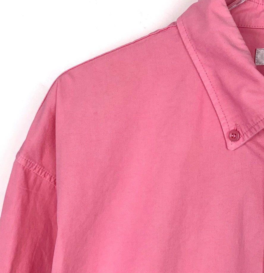 Balenciaga Balenciaga logo letter lapel pink cotton long sleeved shirt Size S / US 4 / IT 40 - 4 Thumbnail