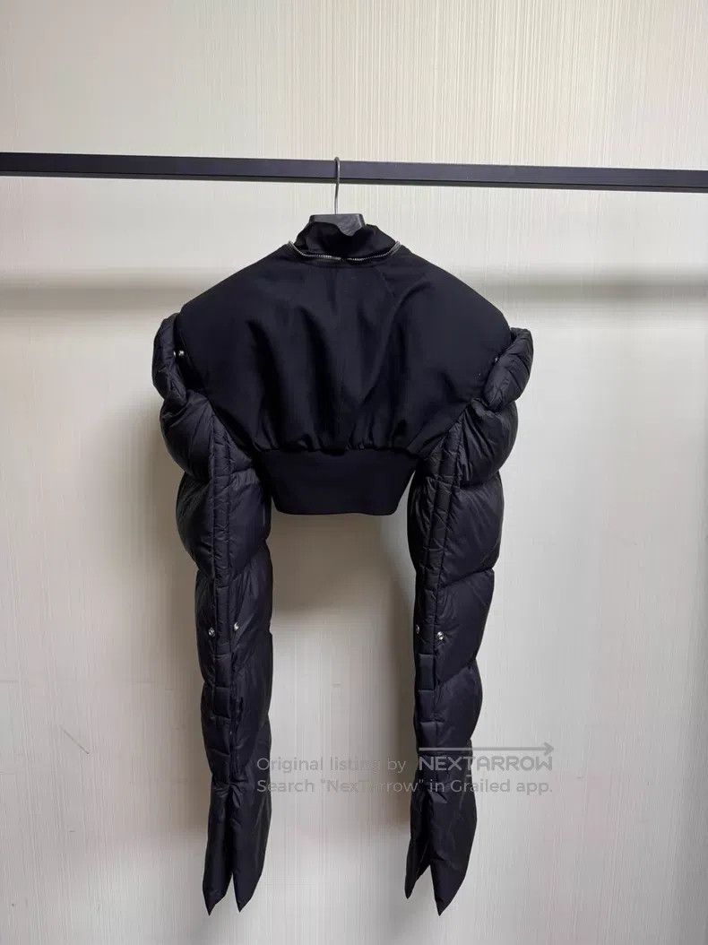 Rick Owens Rick Owens 21FW Short-Length Tatlin Padded Shoulder Down J Size XS / US 0-2 / IT 36-38 - 2 Thumbnail