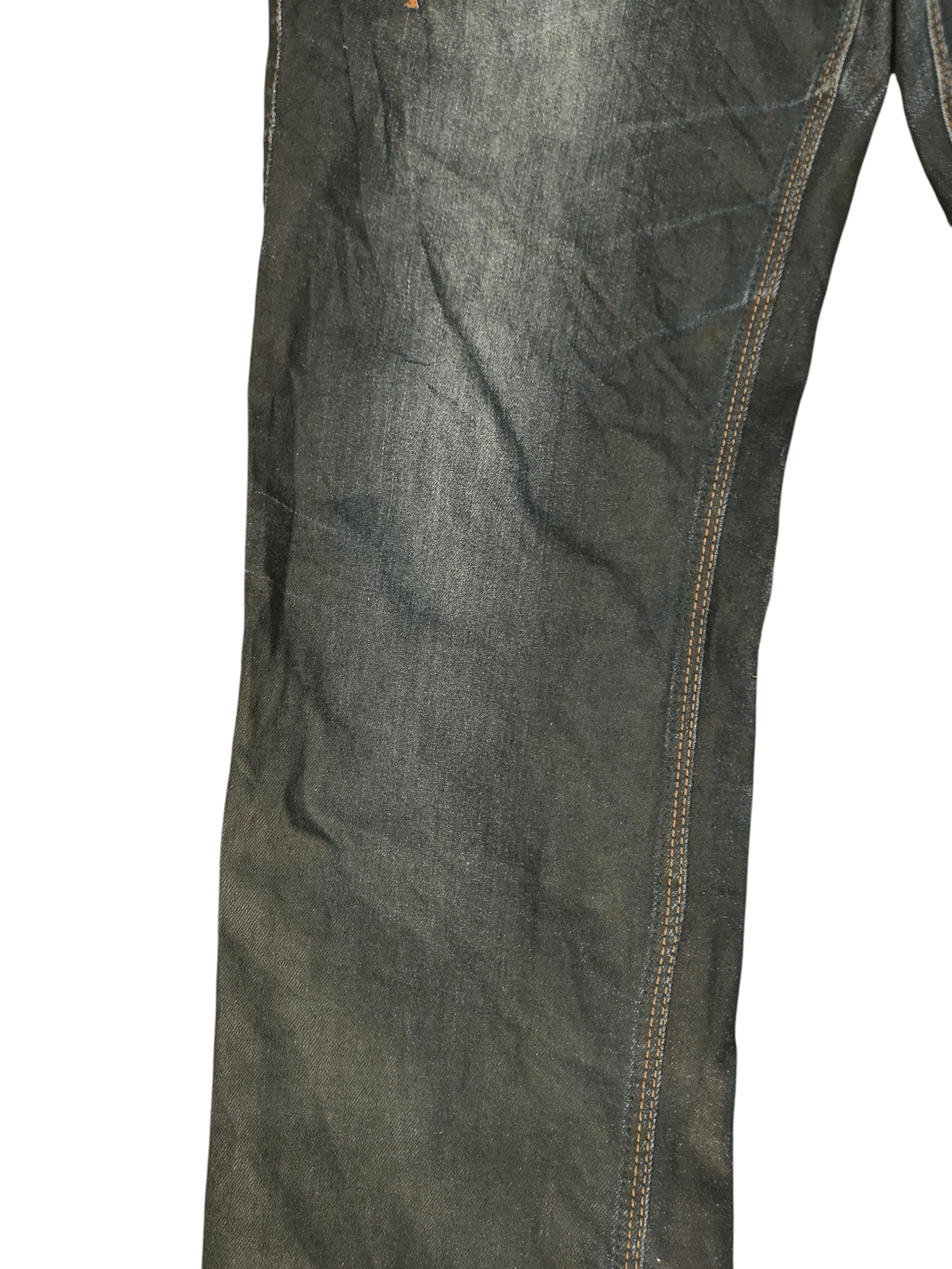 If Six Was Nine Flare Jeans Nicole Waxed Denim Bootcut Ifsixwasnine Lgb Size US 35 - 7 Thumbnail