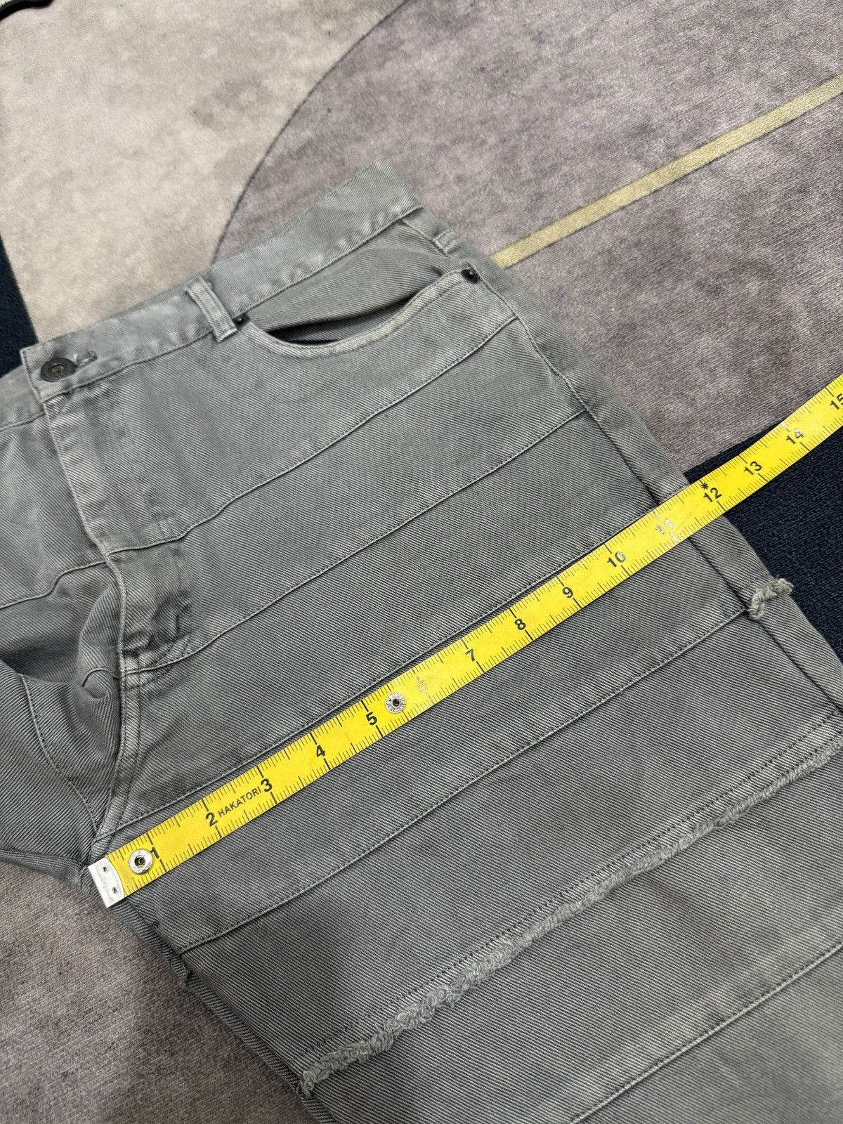 In The Attic IN THE ATTIC CUT AND PASTE DENIM PANTS Size US 33 - 9 Thumbnail