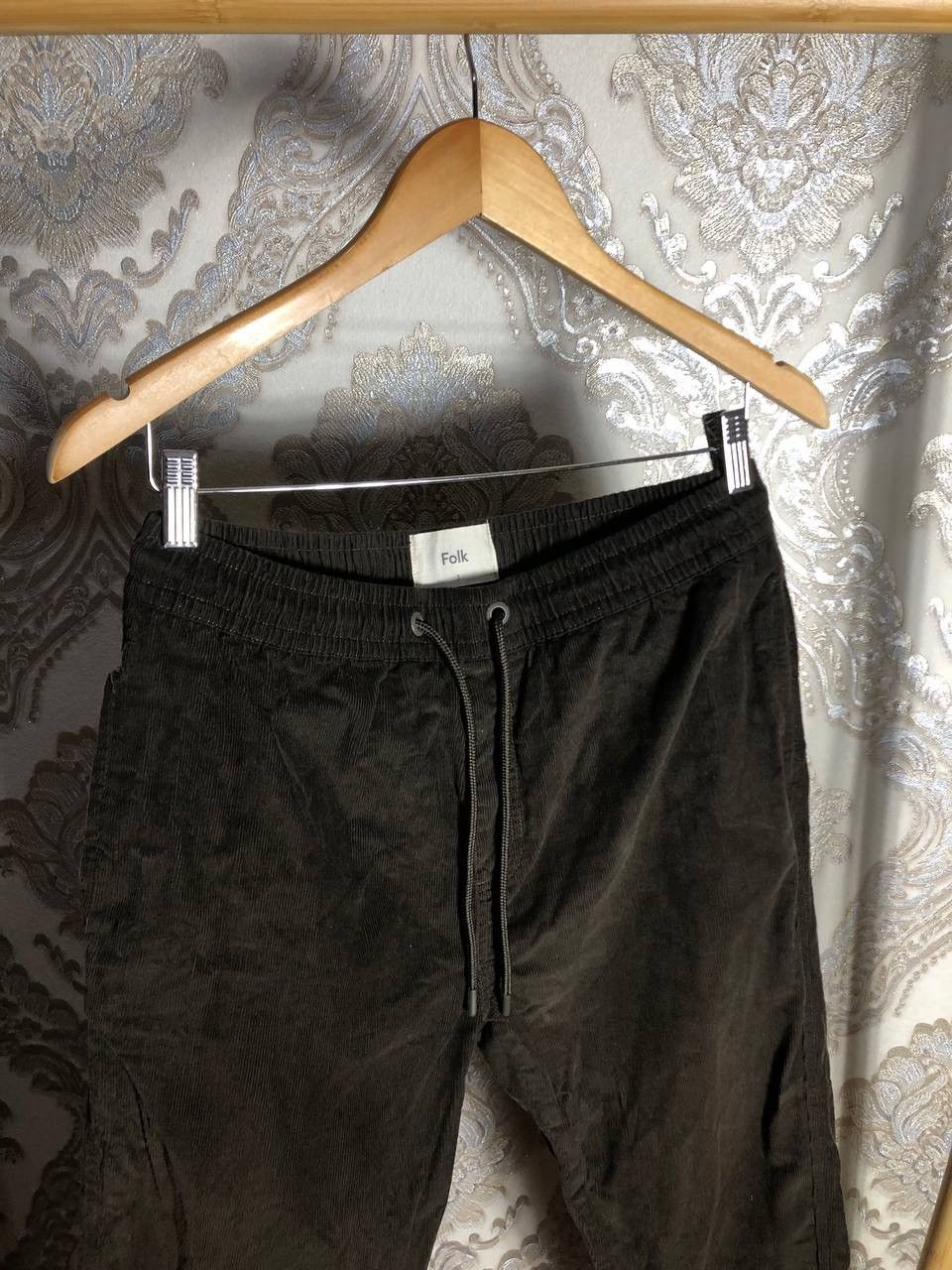 Folk VINTAGE FOLK VELVET DESIGNER CASUAL PANTS JAPAN STYLE Y2K Size US 30 / EU 46 - 2 Thumbnail