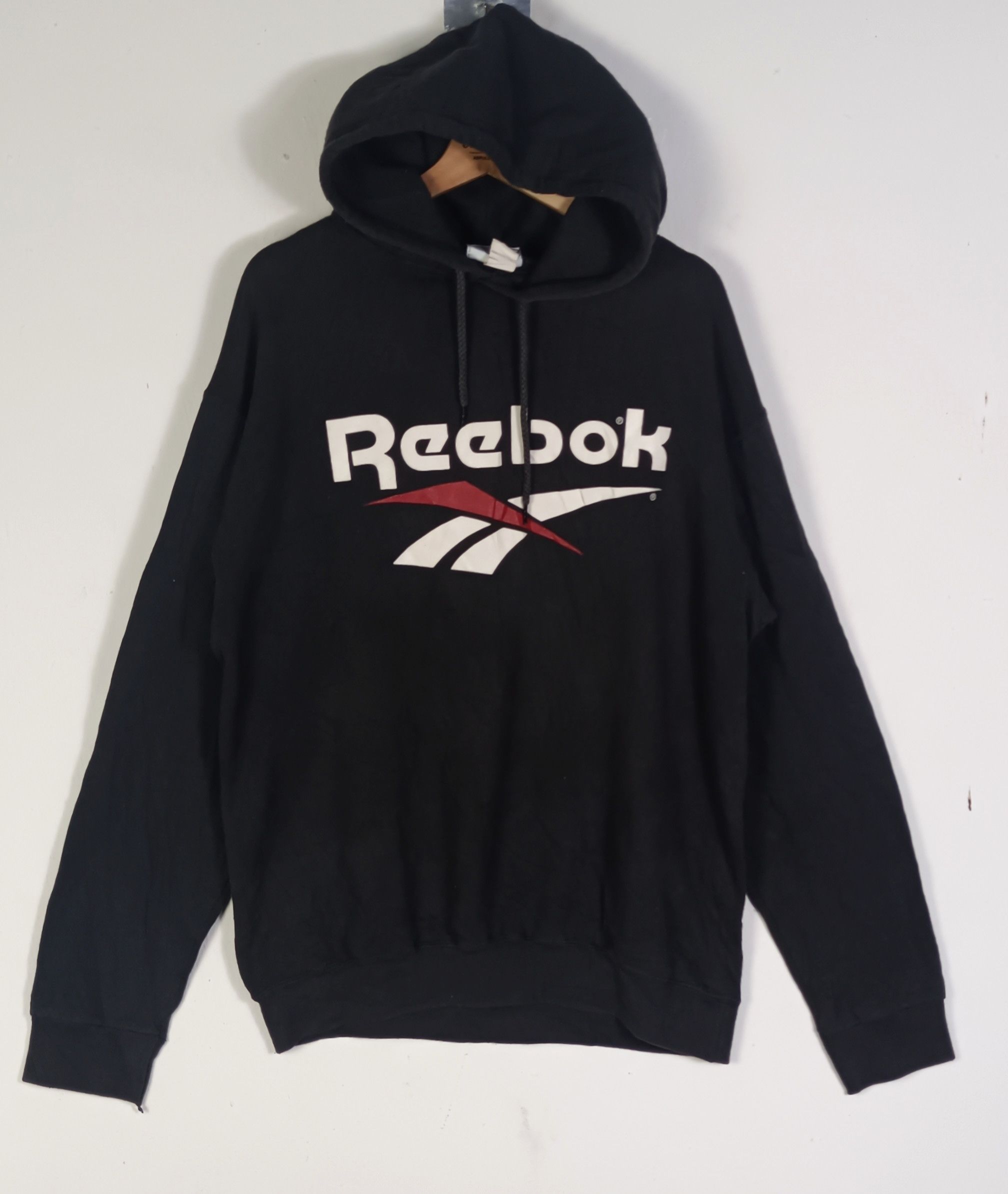 Reebok × Vintage Vintage💥Reebok Made In USA Hoodie Size US L / EU 52-54 / 3 - 1 Thumbnail