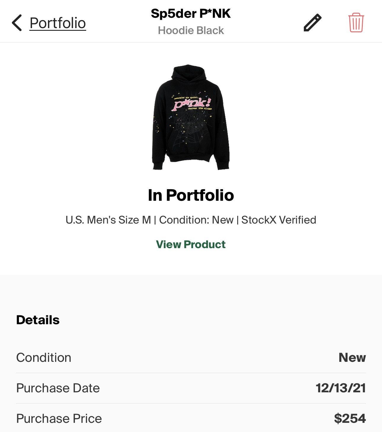 Sp5der Black Sp5der Worldwide 555 Hoodie Size US M / EU 48-50 / 2 - 7 Thumbnail