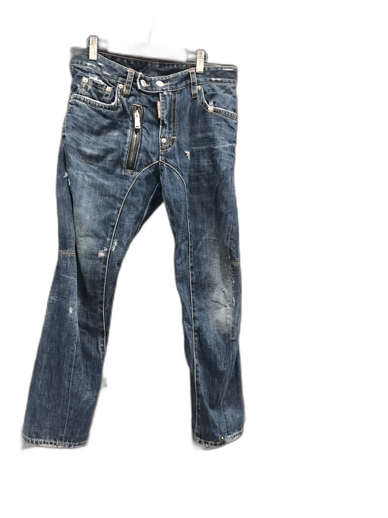 Dsquared2 Dsquared2 Zip Detail Casual Denim Pants Size US 44 / EU 60 - 1 Thumbnail