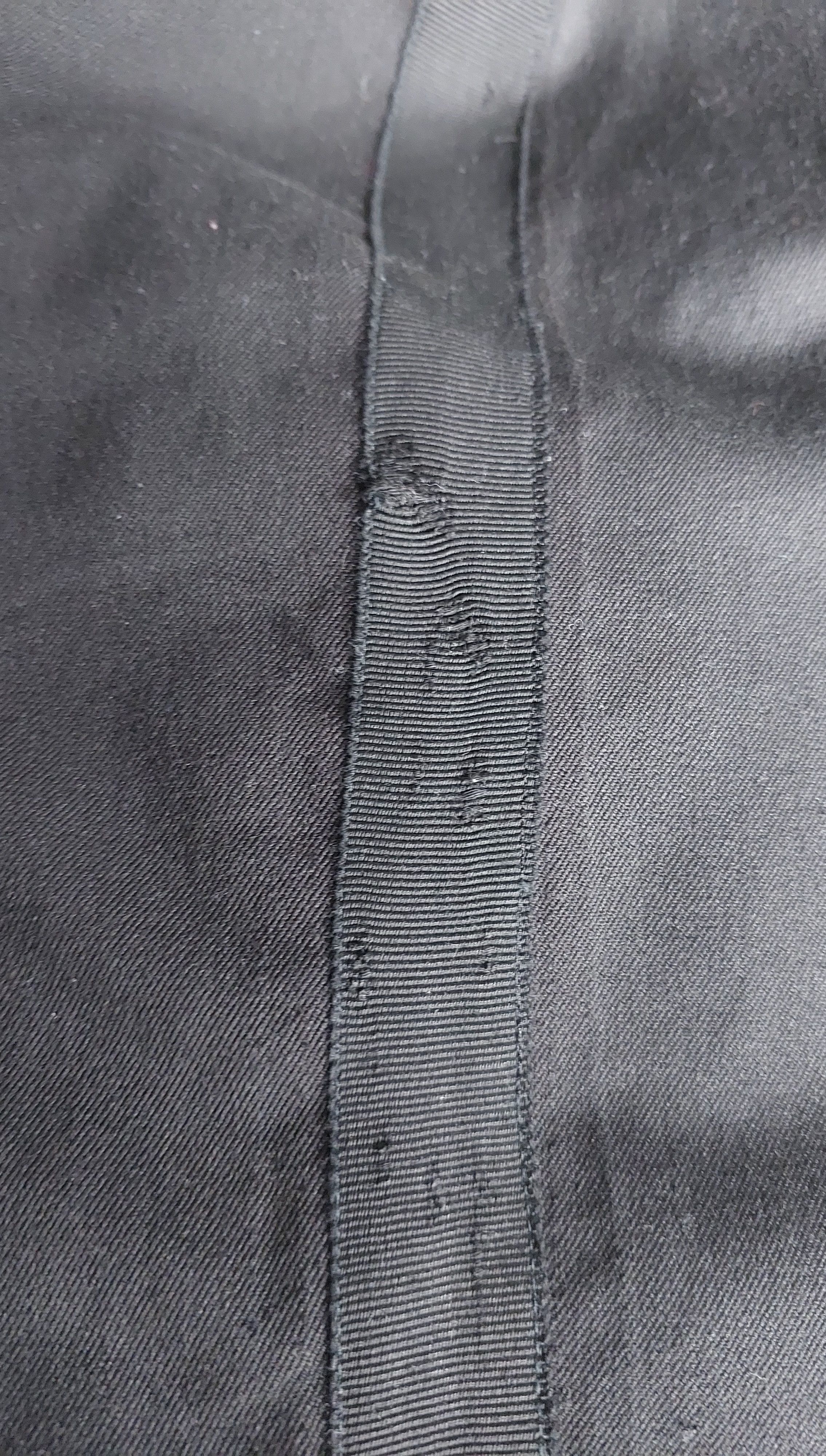 Chanel Chanel Black Cotton Cropped Pants with Side Tape Size 28" / US 6 / IT 42 - 20 Thumbnail