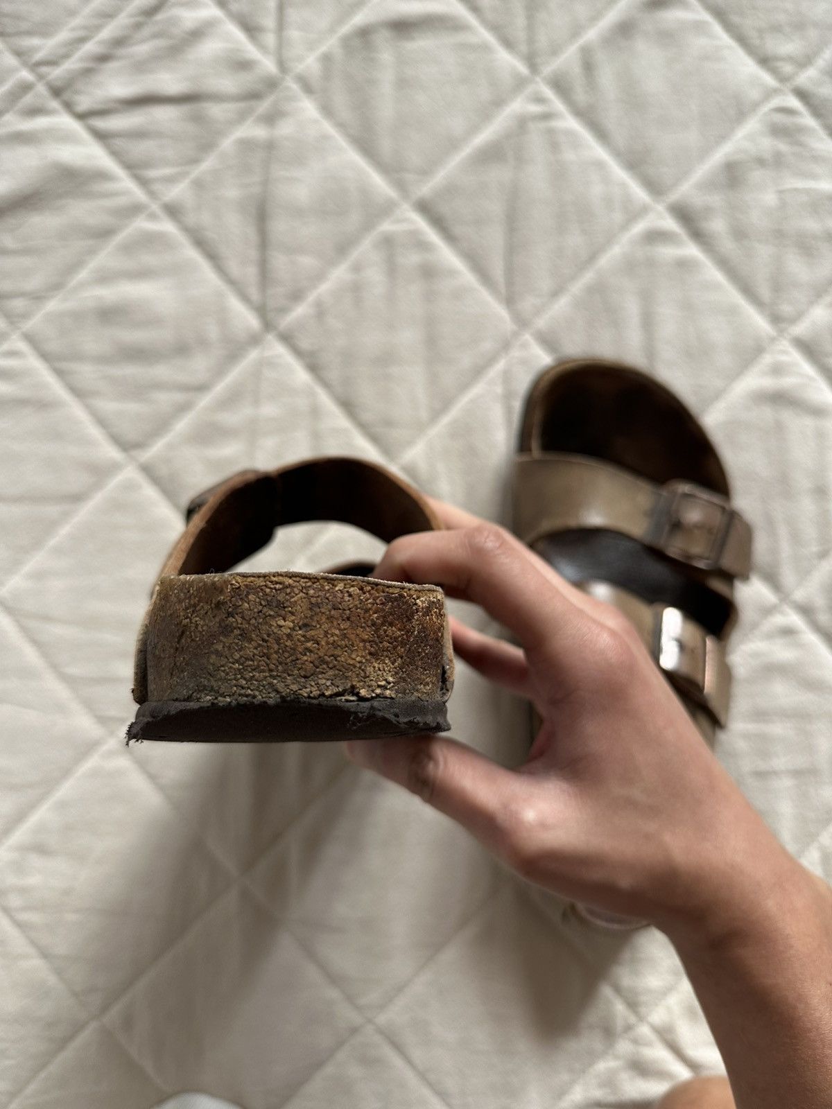 Birkenstock Birkenstock Arizona / Oiled Leather in Tobacco Brown / Sz 42 Size US 9 / EU 42 - 7 Thumbnail