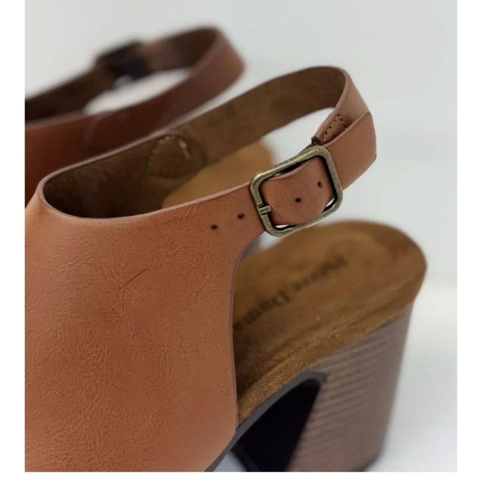 Other PIERRE DUMAS / Morgen-7 / Brown / Leather / Open-Toe / Platf Size US 9 / IT 39 - 4 Thumbnail