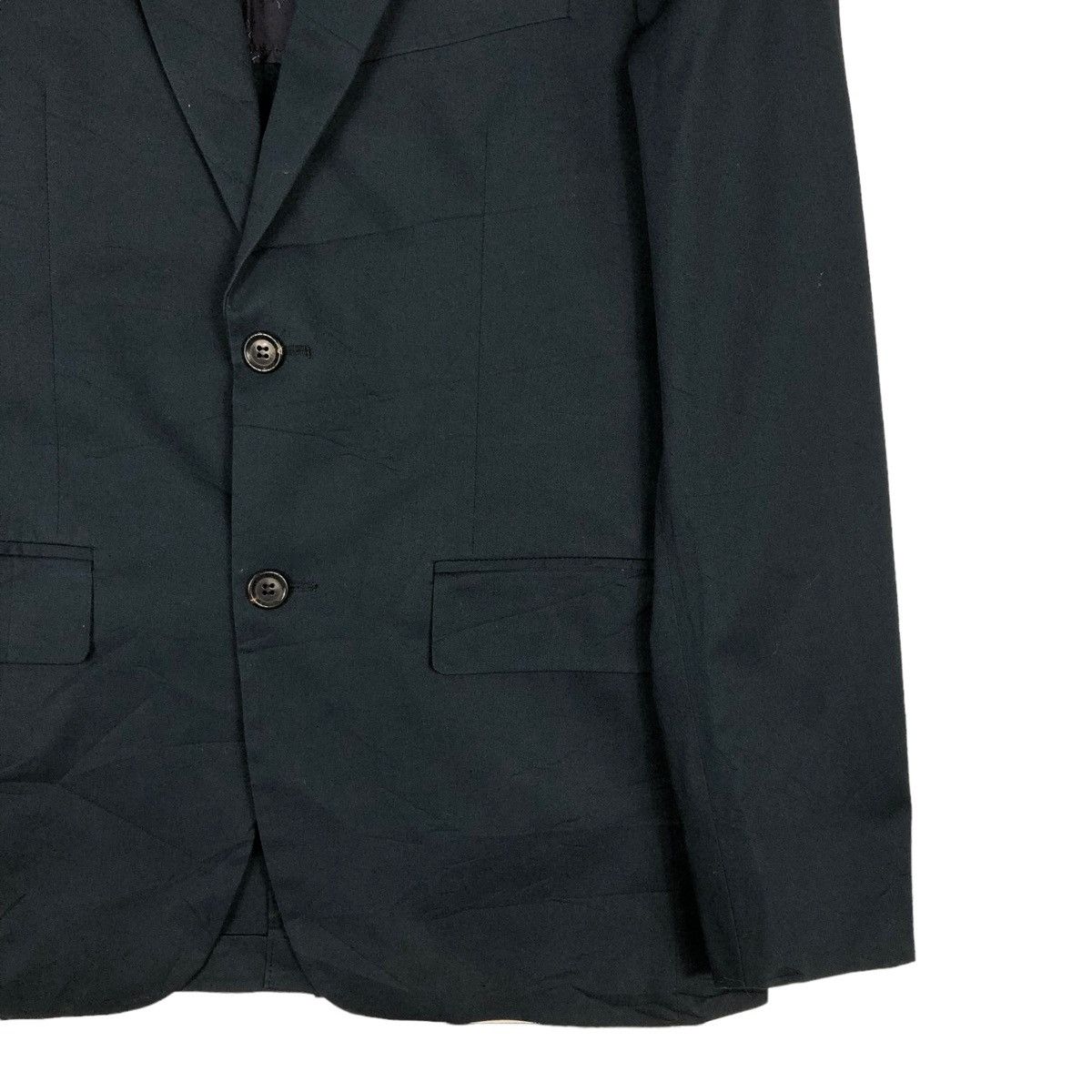 Japanese Brand 🔥RICH BLACK DOUBLE BREAST COATS JACKET ORLANDO ITALY Size US M / EU 48-50 / 2 - 6 Thumbnail