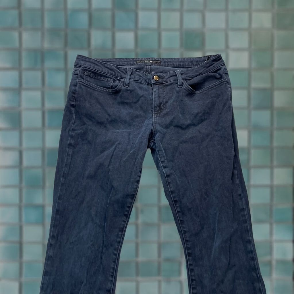 Vintage Joes Jeans Mens 32 Blue Skinny Denim Cotton Logo Stretch Dark Wash Preppy Jeans Regular 5-Pocket Mens Size US 34 / EU 50 - 1 Thumbnail