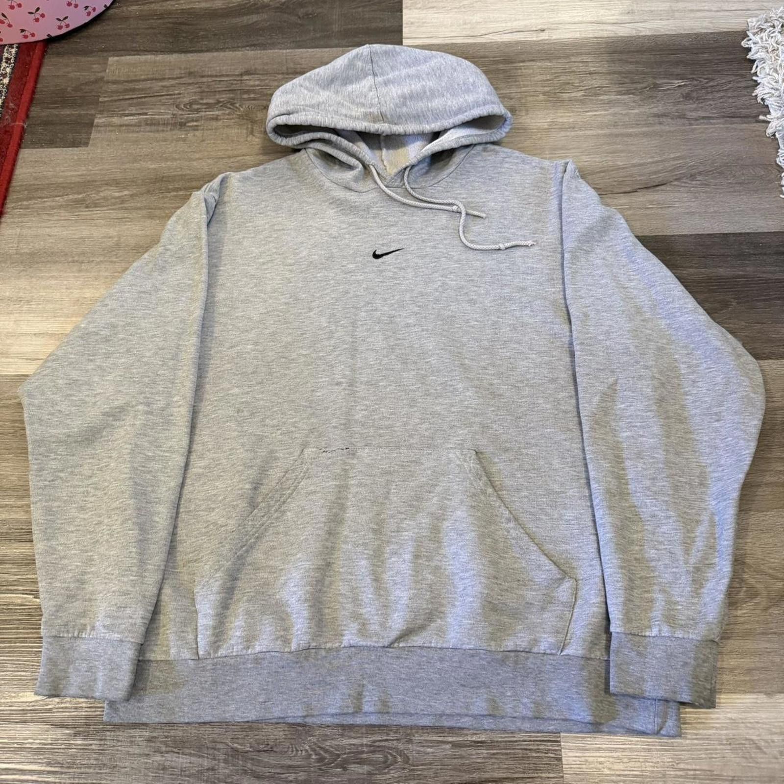 Nike Vintage nike center swoosh hoodie centre swoosh 00s XL Size US XL / EU 56 / 4 - 3 Thumbnail
