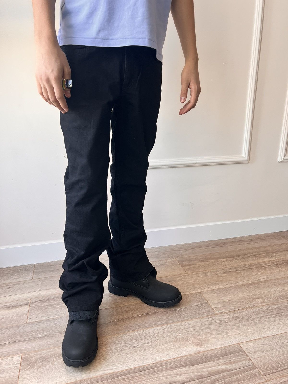 Carhartt Carhartt Original Fit Black Twill Work Pants Size US 32 / EU 48 - 2 Thumbnail