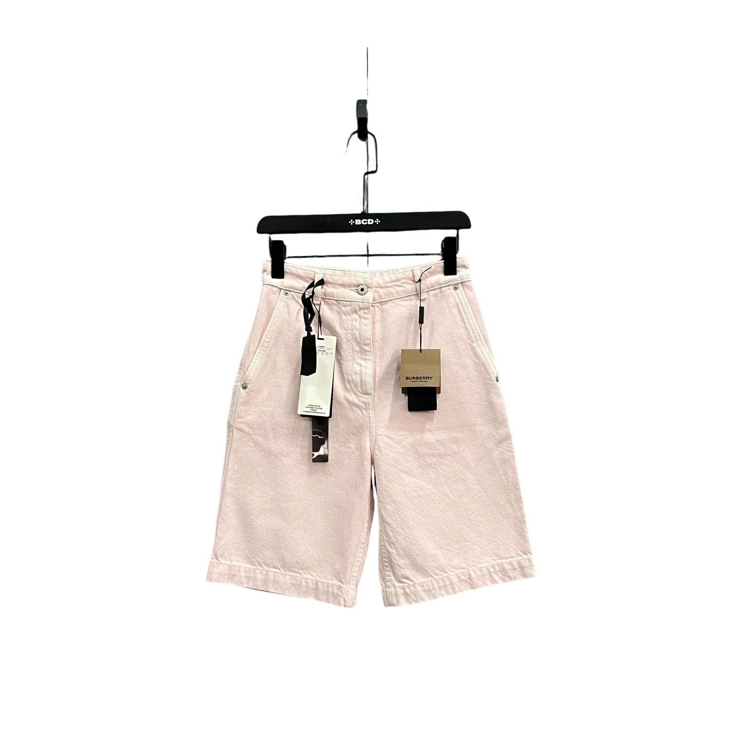 Burberry Burberry Pink Denim Shorts IT 34 Size 24" / US 00 / IT 34 - 1 Thumbnail