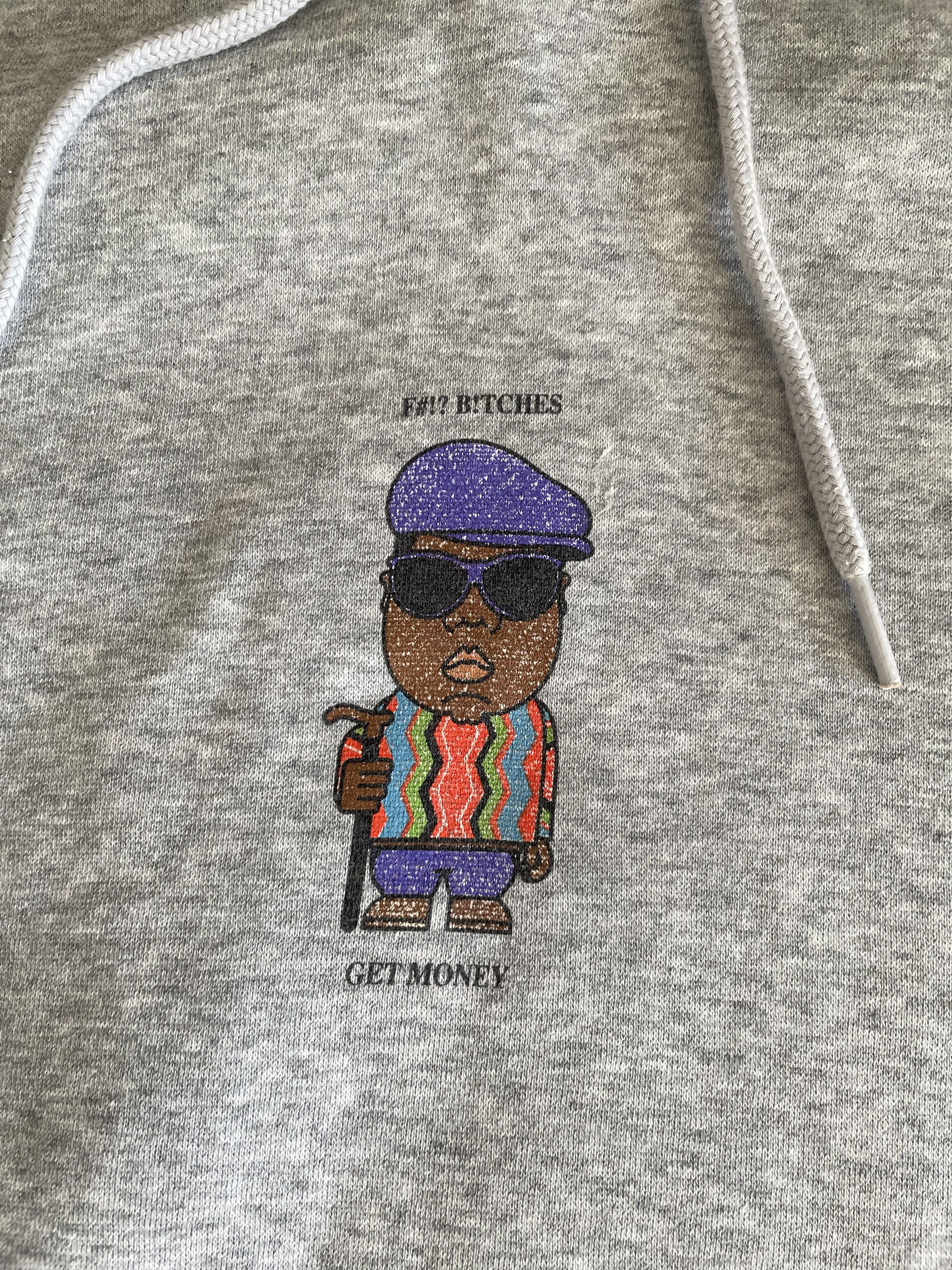 Vintage F#!? B*TCHES MAKE MONEY HOODIE Y2K HOODIE Size US S / EU 44-46 / 1 - 1 Thumbnail
