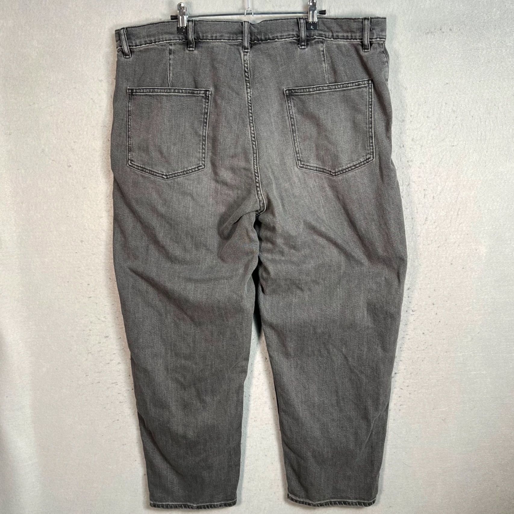 Uniqlo VINTAGE Untold Jeans Mens 2XL 39-42 Gray Denim Pants Waist Cotton Casual Relaxed Fit Mens Size US 39 - 2 Thumbnail