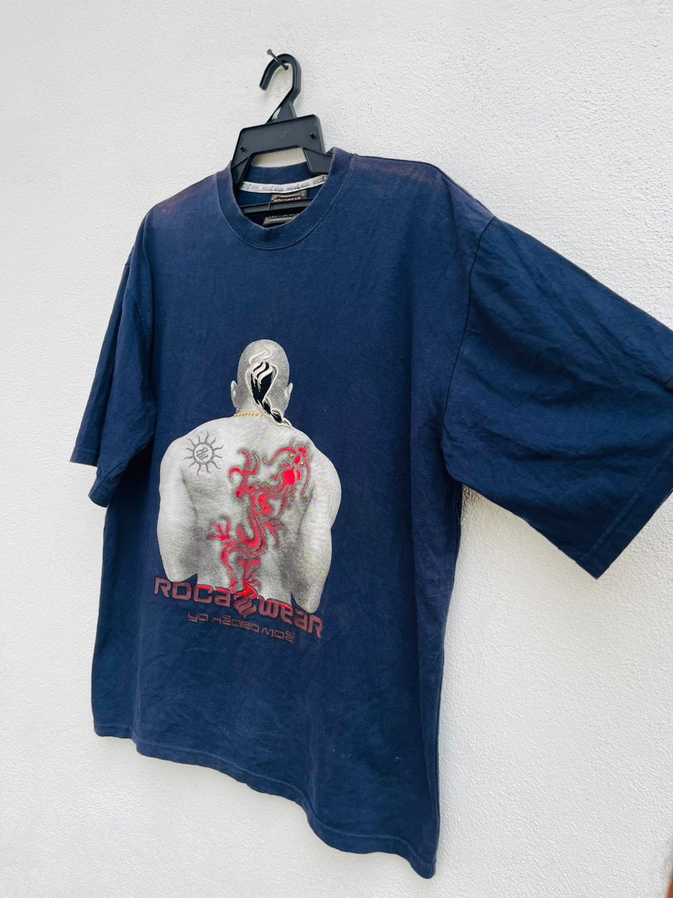 Japanese Brand Vintage Roca Wear Hip Hop Streetwear Designer Fashion Style Size US XL / EU 56 / 4 - 7 Thumbnail