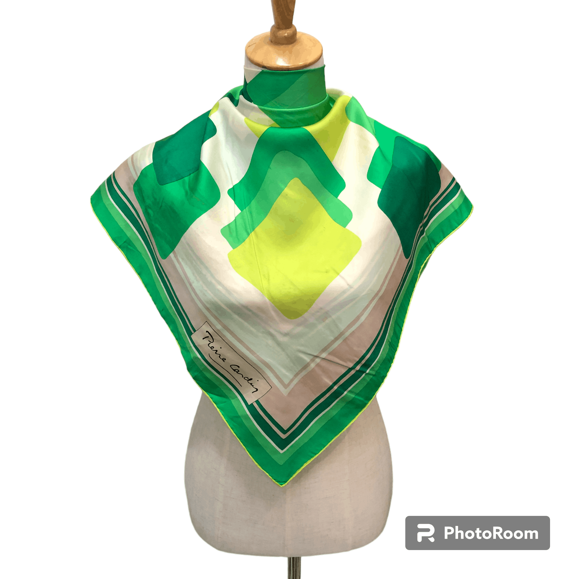Pierre Cardin Pierre Cardin Abstract Silk Scarf M1195 Size ONE SIZE - 1 Thumbnail
