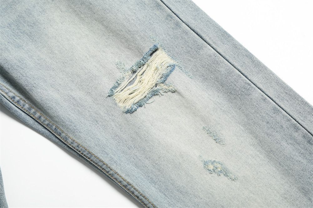 Japanese Brand × Jean American retro ripped washed flared jeans y2k Size US 32 / EU 48 - 6 Thumbnail