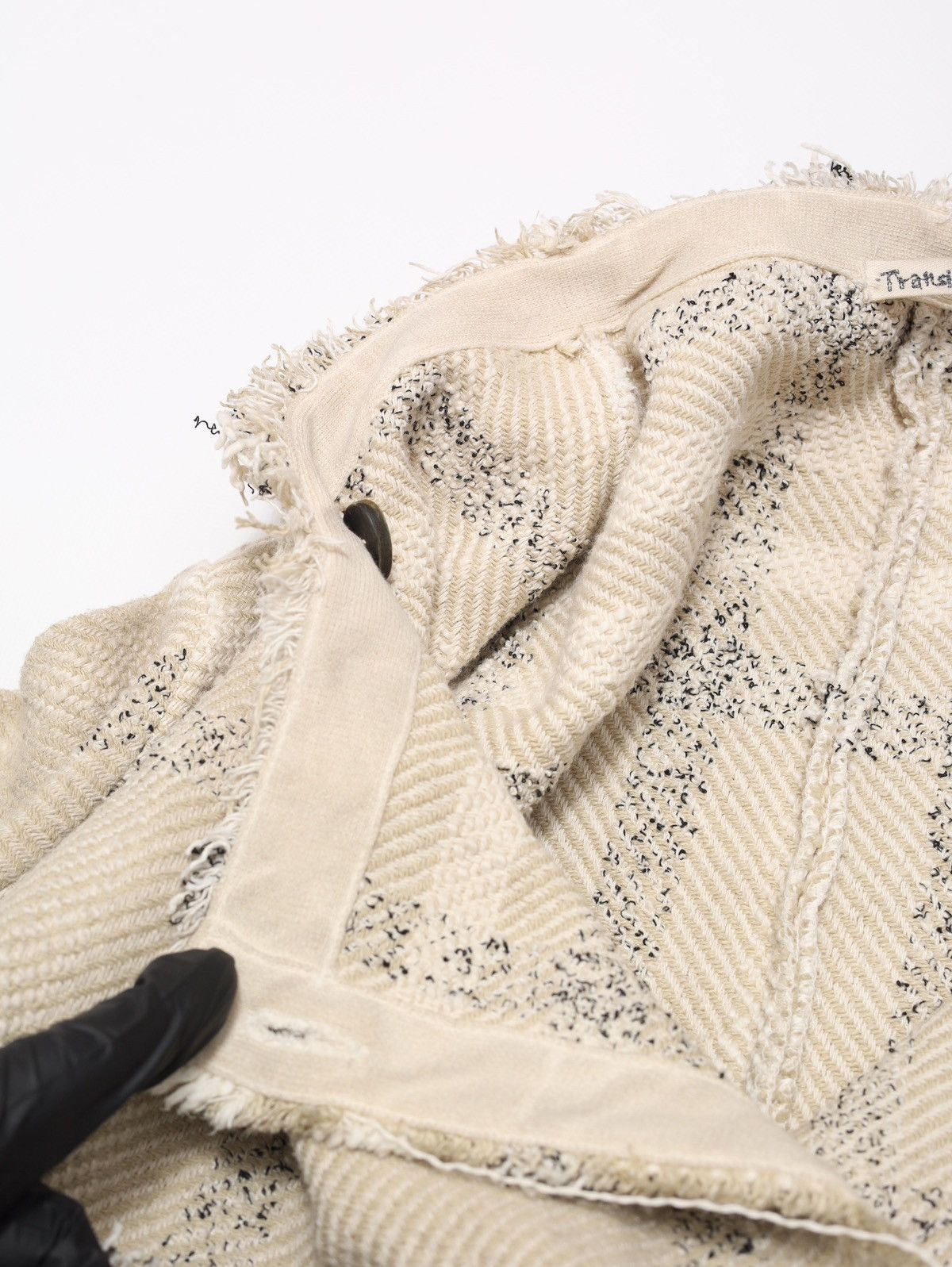 Transit Transit Par Such Cotton Plaid Check Beige Coat Size M / US 6-8 / IT 42-44 - 12 Thumbnail