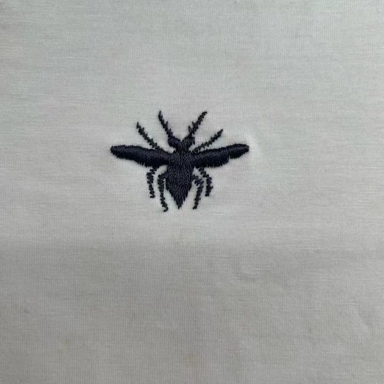 Dior Dior Embroidered black bee v-neck short sleeves Size XL / US 12-14 / IT 48-50 - 6 Thumbnail