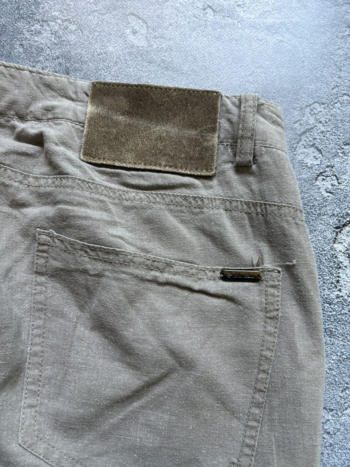 Loro Piana Vintage Loro Piana Luxury Old Money Beige Pants Size 31 Size US 31 - 11 Thumbnail