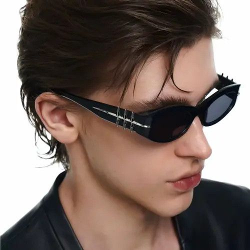 Electric Visual Retro Street ins style custom avant-garde sunglasses Size ONE SIZE - 1 Thumbnail