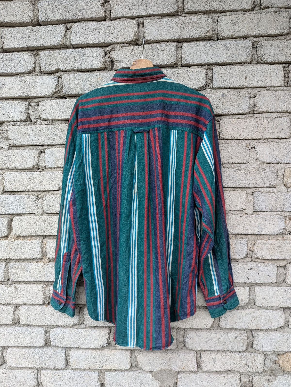 Chaps Ralph Lauren Chaps Ralph Lauren Stripe Button Up Shirt Size US L / EU 52-54 / 3 - 3 Thumbnail