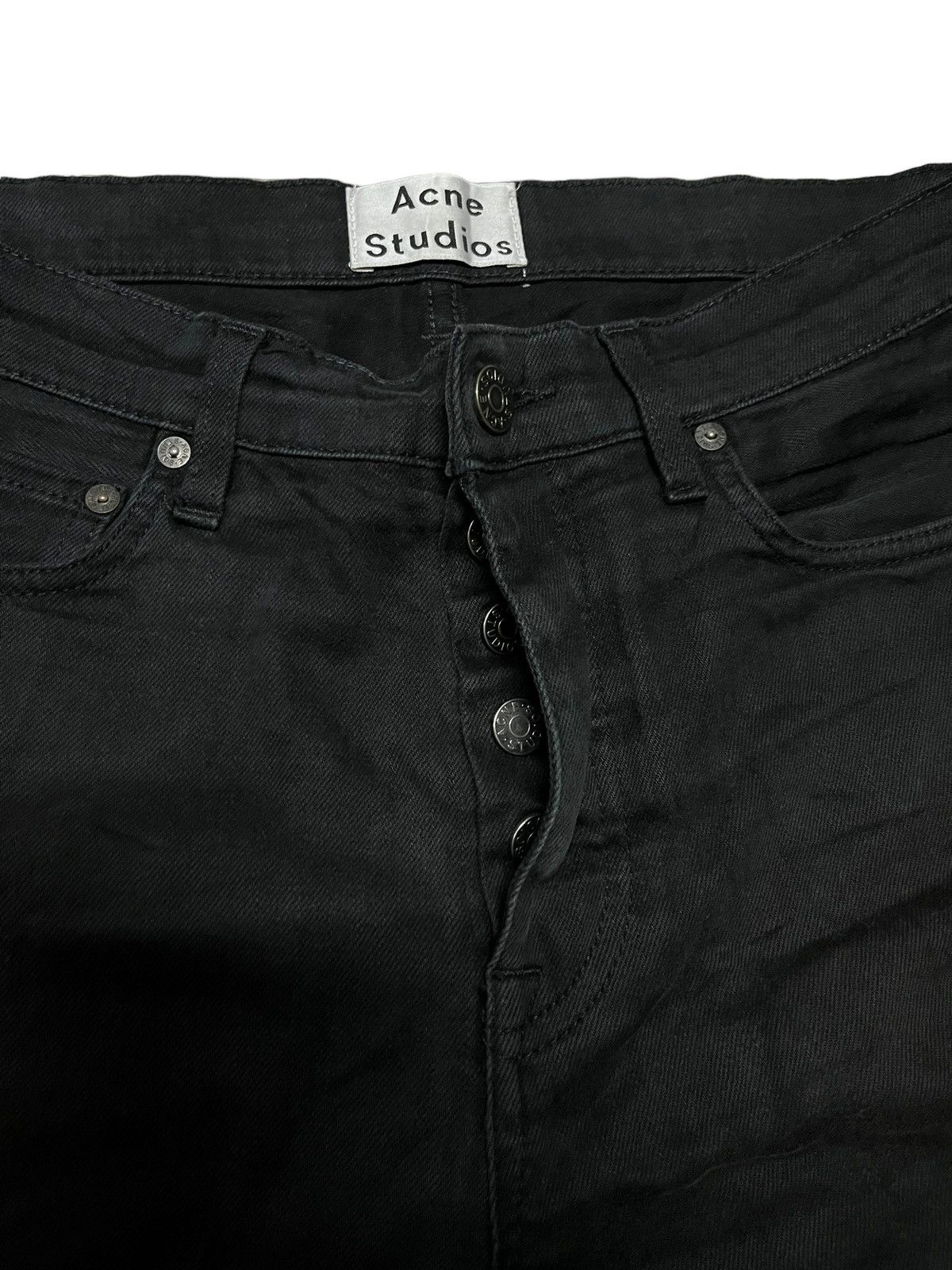 Acne Studios ACNE STUDIOS BLACK JEANS Size US 33 - 6 Thumbnail