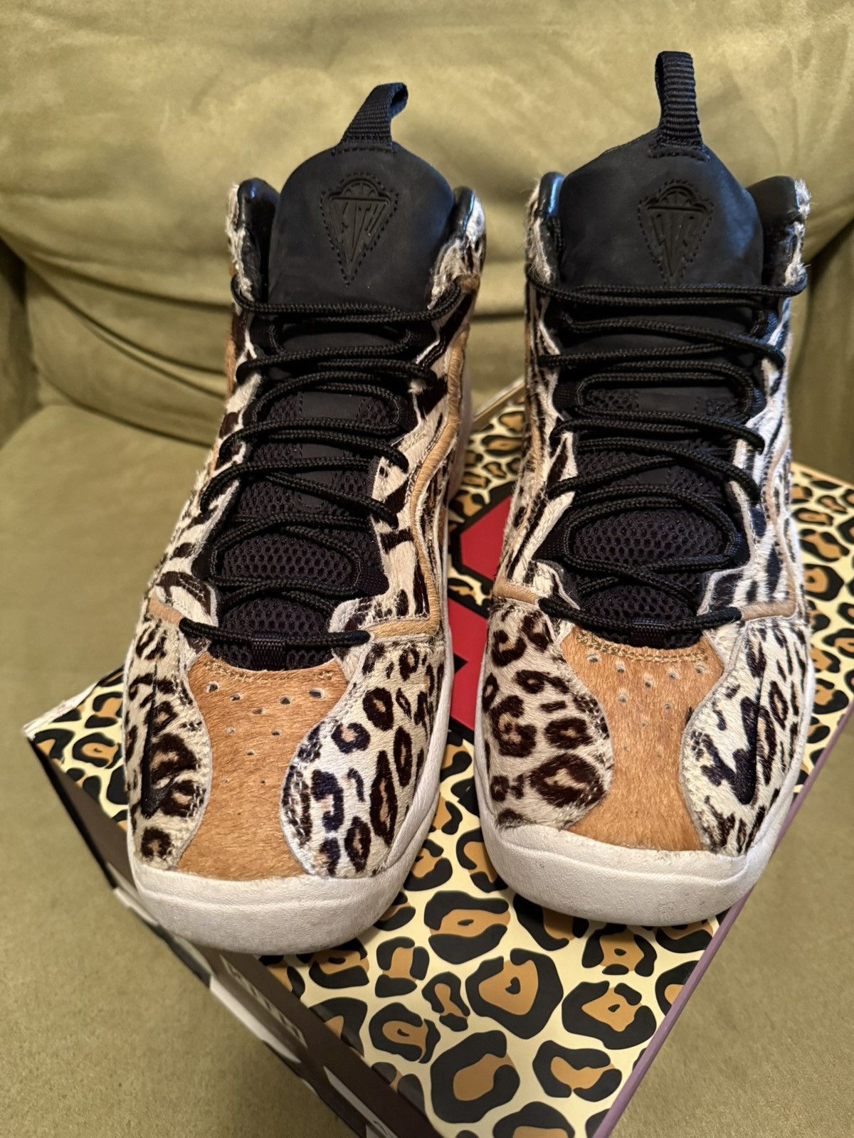 Kith × Nike Nike + Kith Air Pippen 1 Chimera Animal Print EXC! OG Box 11 Size US 11 / EU 44 - 5 Thumbnail