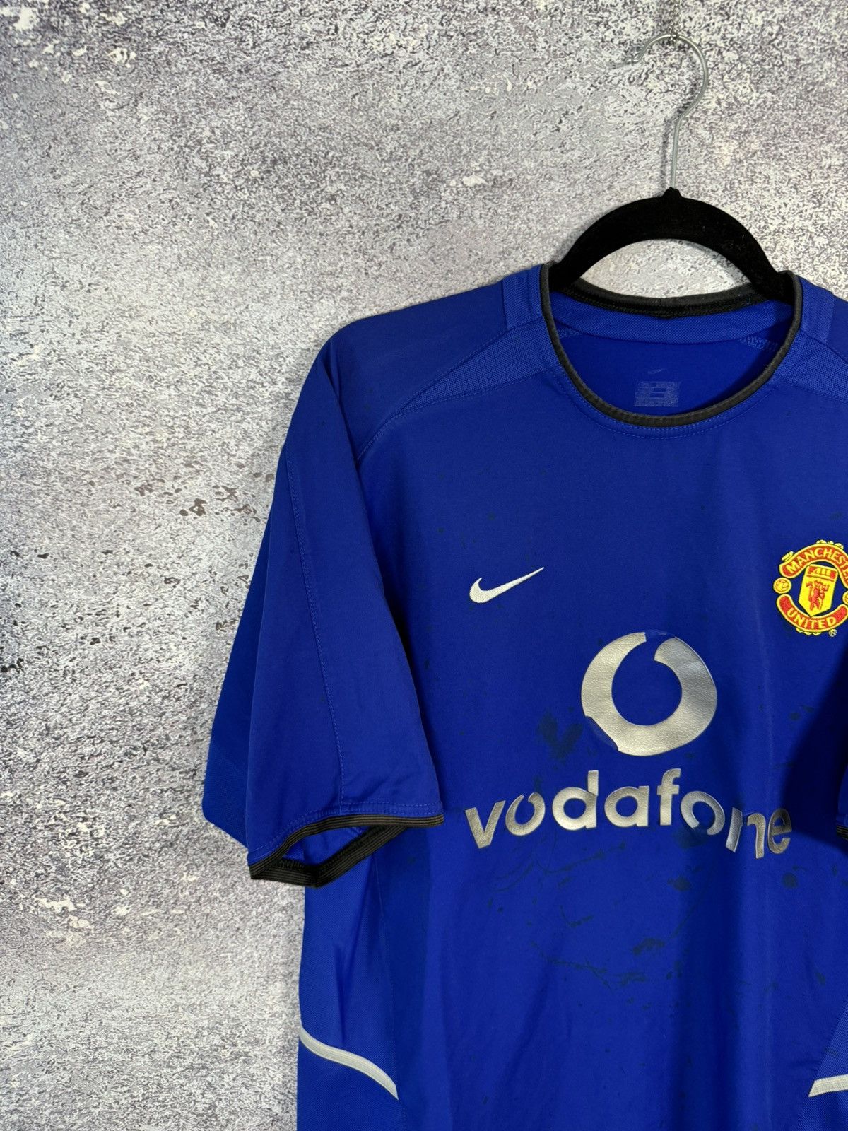 Nike × Vintage Faded Vintage Manchester United 2002/03 Nike Jersey M size Size US M / EU 48-50 / 2 - 2 Thumbnail