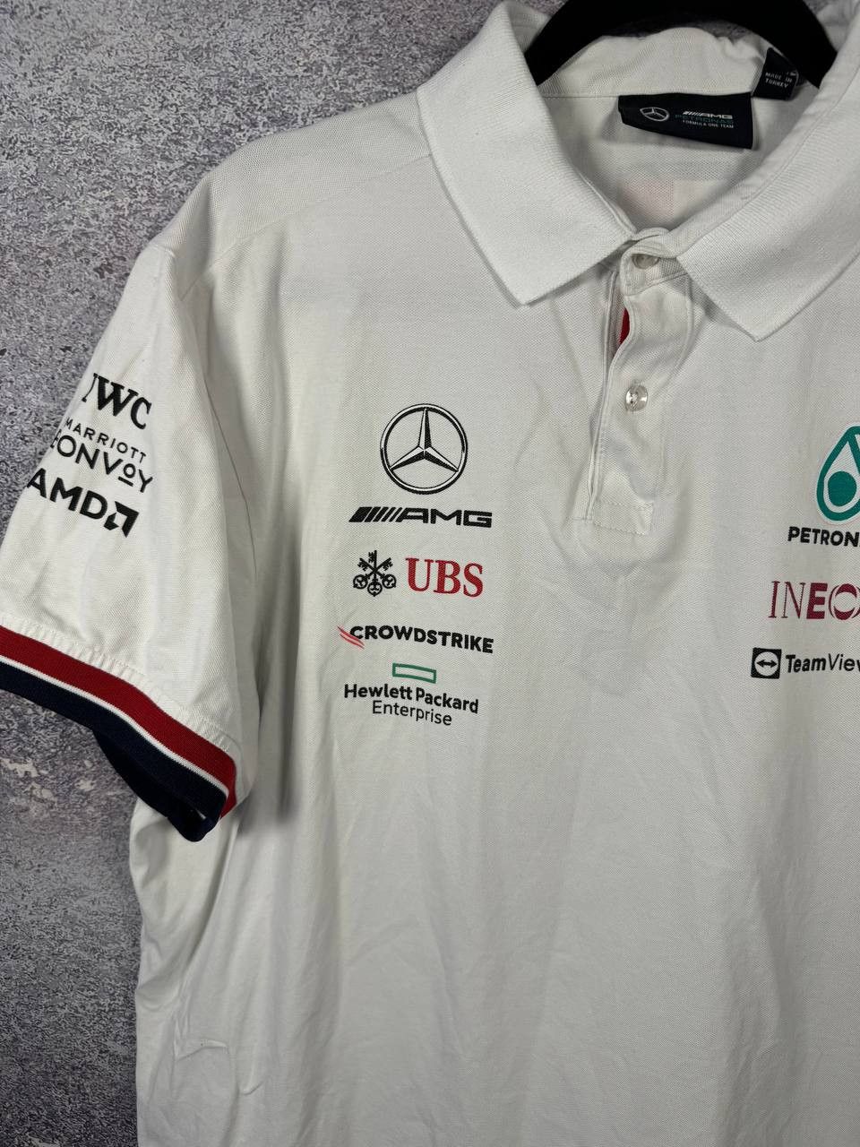Formula 1 × Mercedes-Benz × Vintage PETRONAS Mercedes-Benz AMG Formula1 Team 2XL size Polos Size US XXL / EU 58 / 5 - 7 Thumbnail